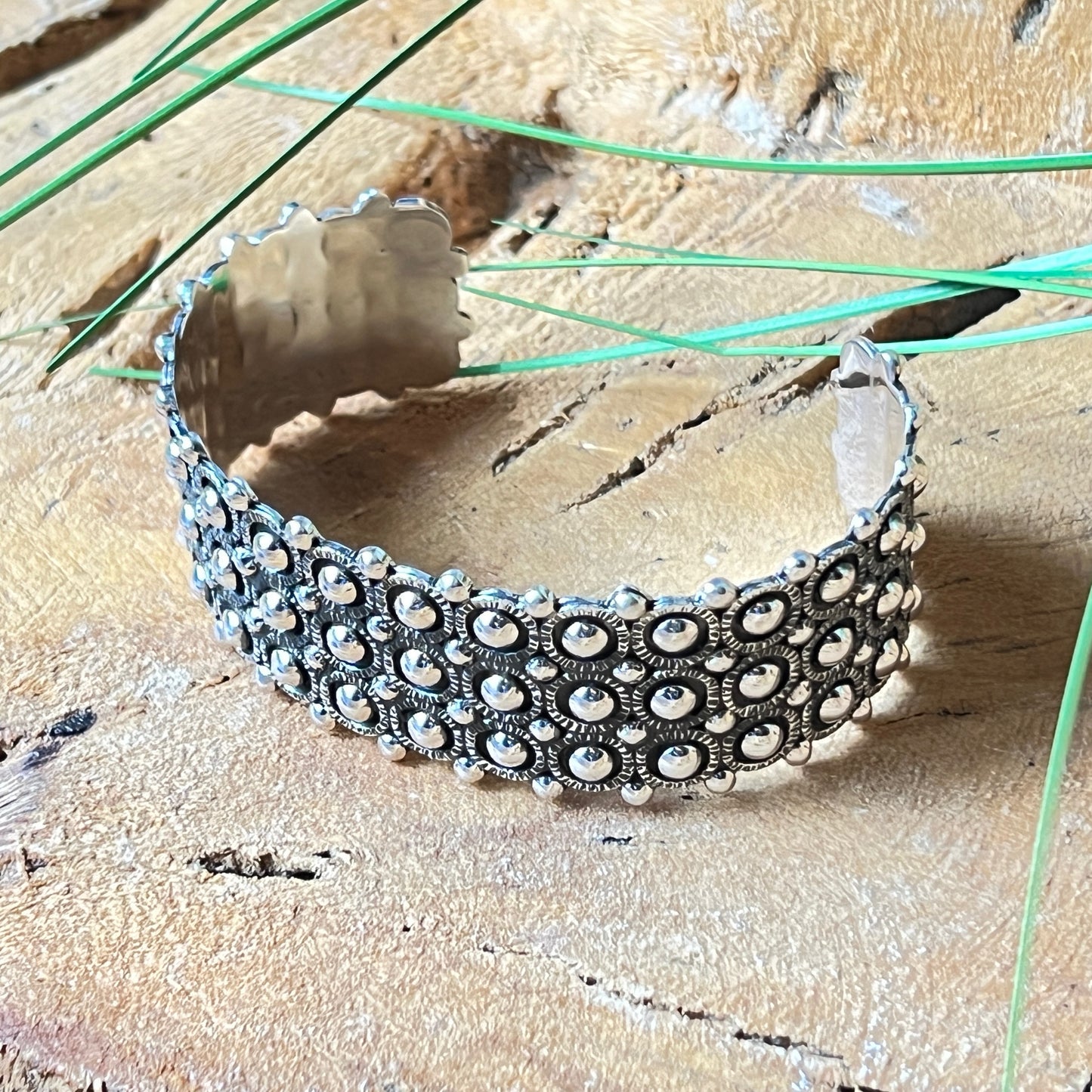 7.5cm x 2.5cm Silver Bracelet