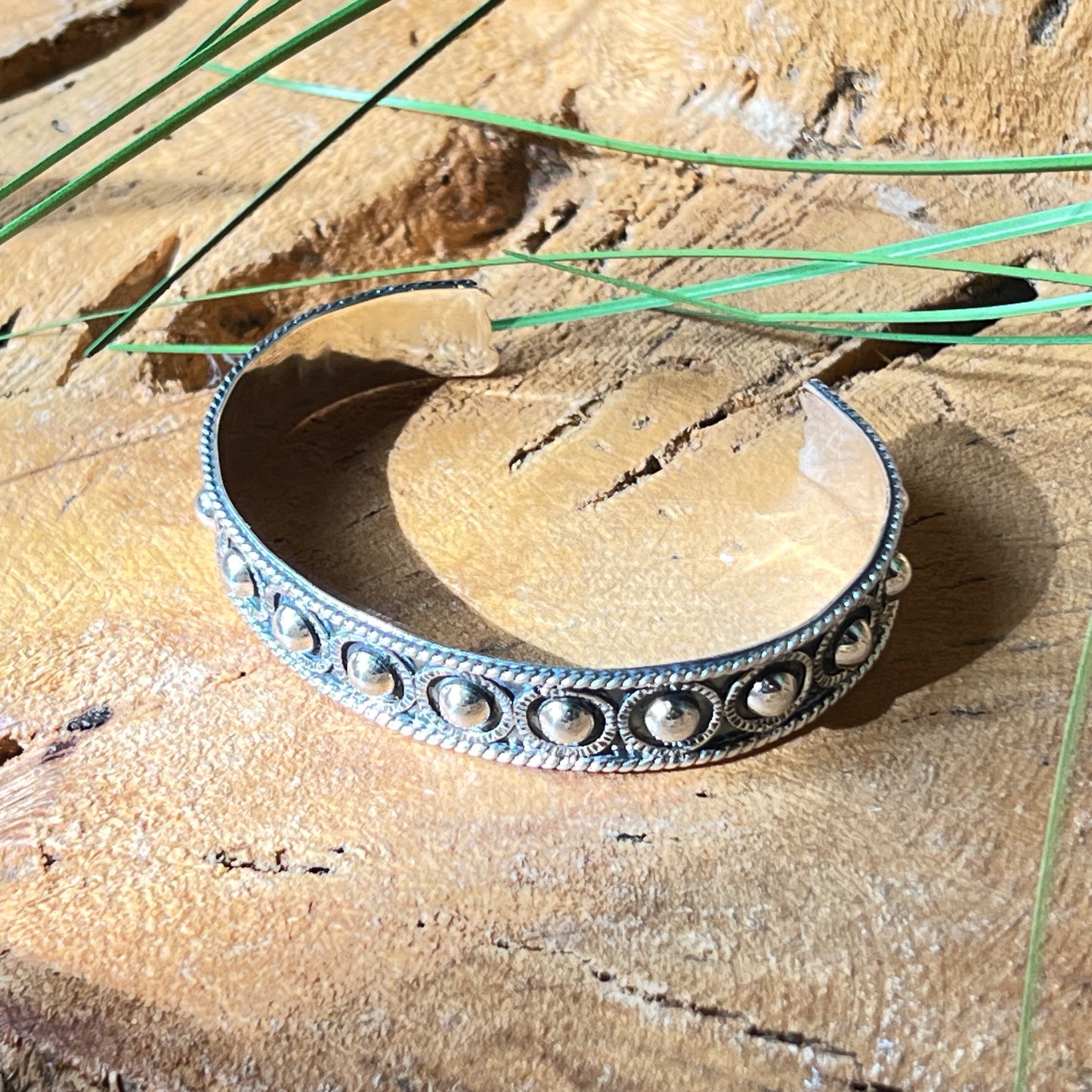 7cm x 1.5cm Silver Bracelet