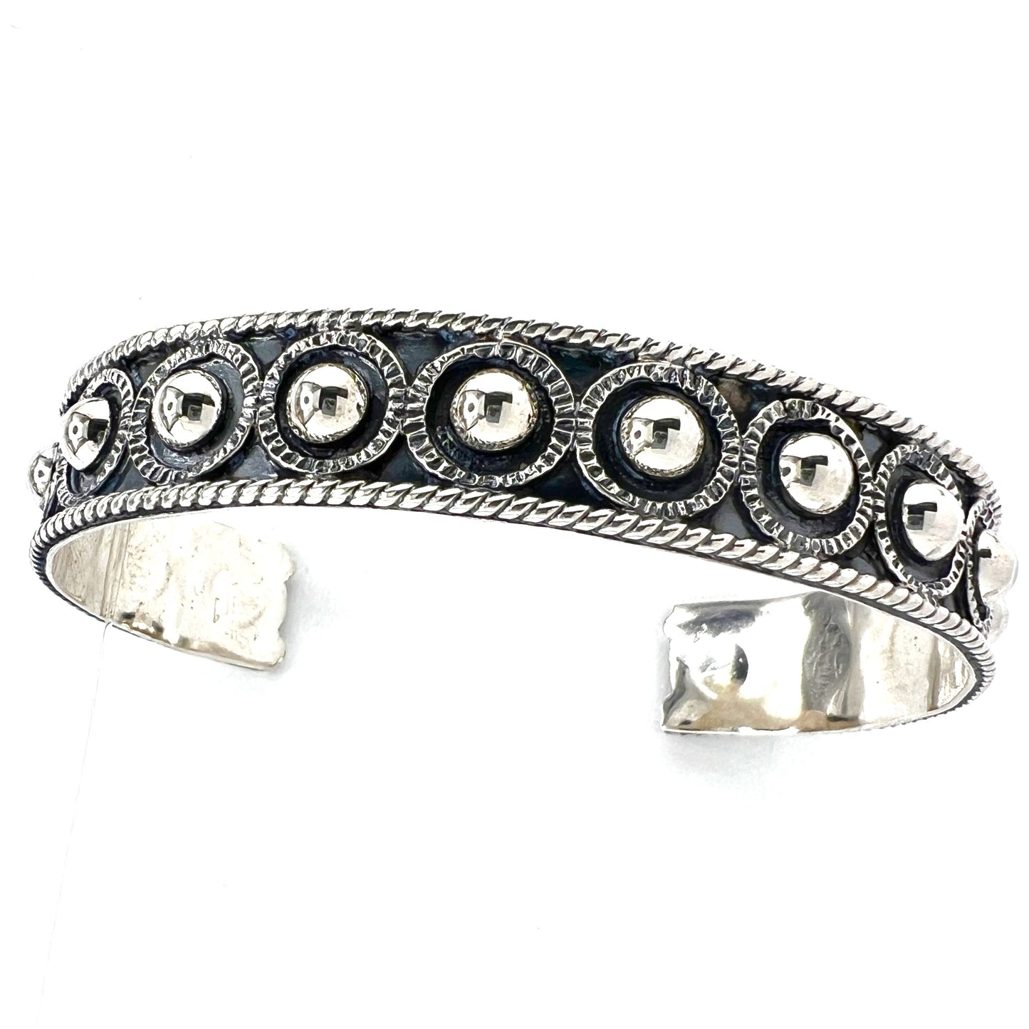 7cm x 1.5cm Silver Bracelet