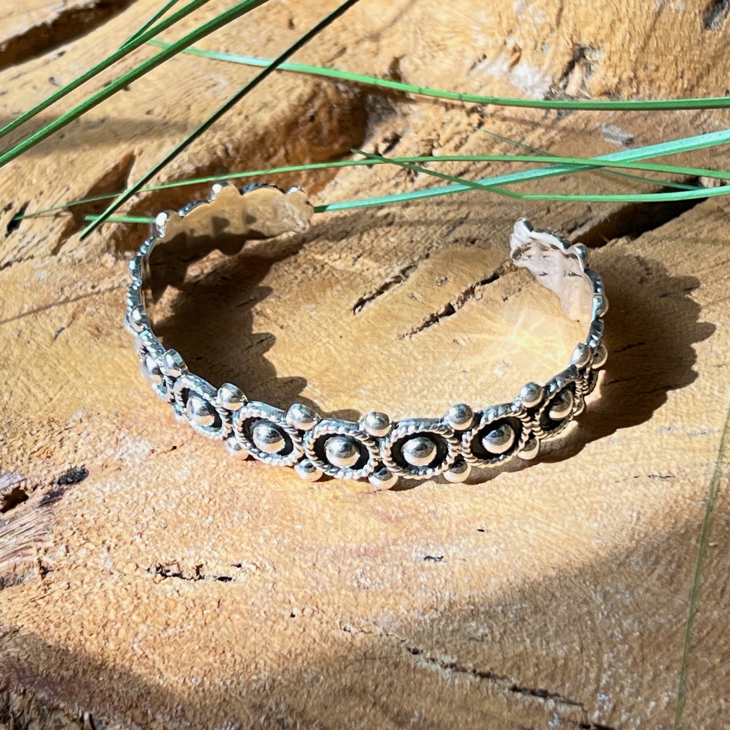7cm x 1.5cm Silver Bracelet