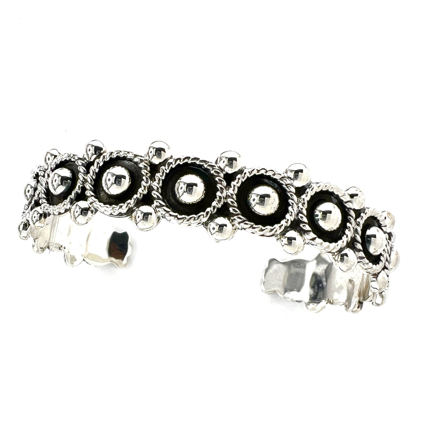 7cm x 1.5cm Silver Bracelet