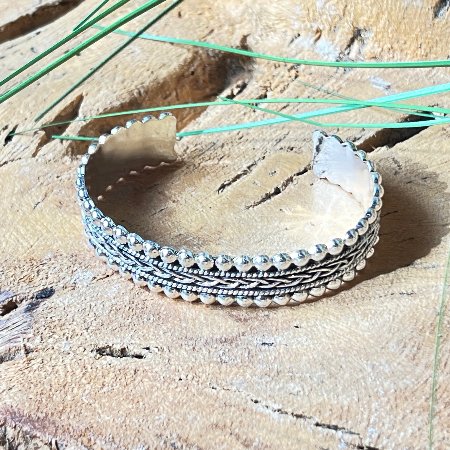 7cm x 1.5cm Silver Bracelet
