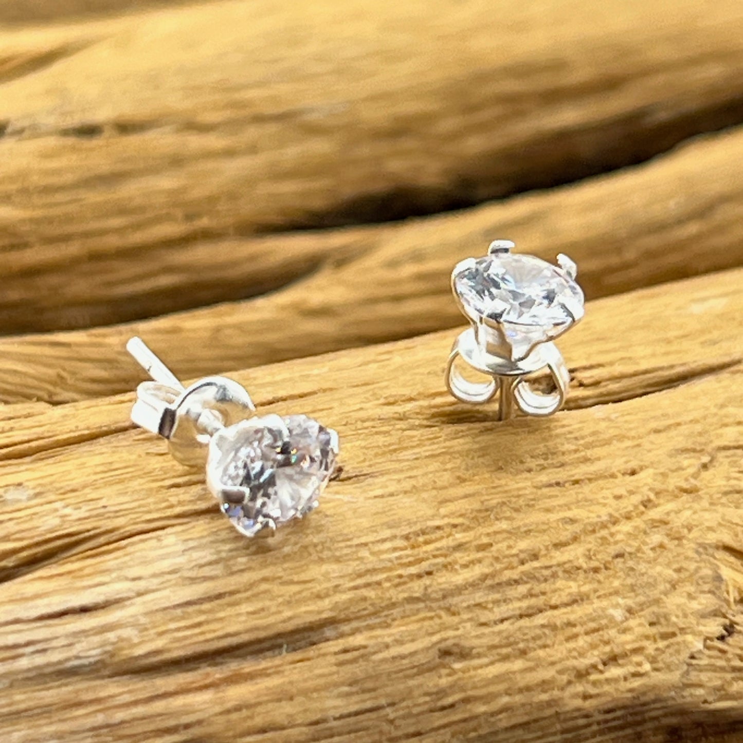 CUBIC STUD .925 Silver Earrings