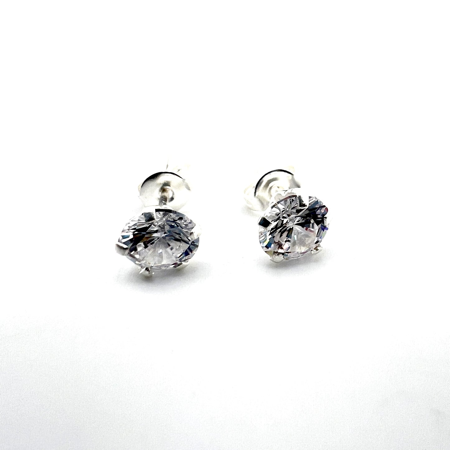 CUBIC STUD .925 Silver Earrings