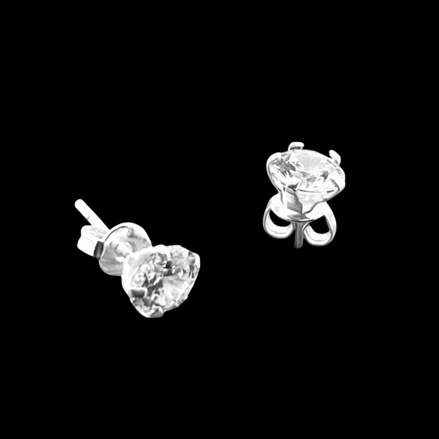 CUBIC STUD .925 Silver Earrings