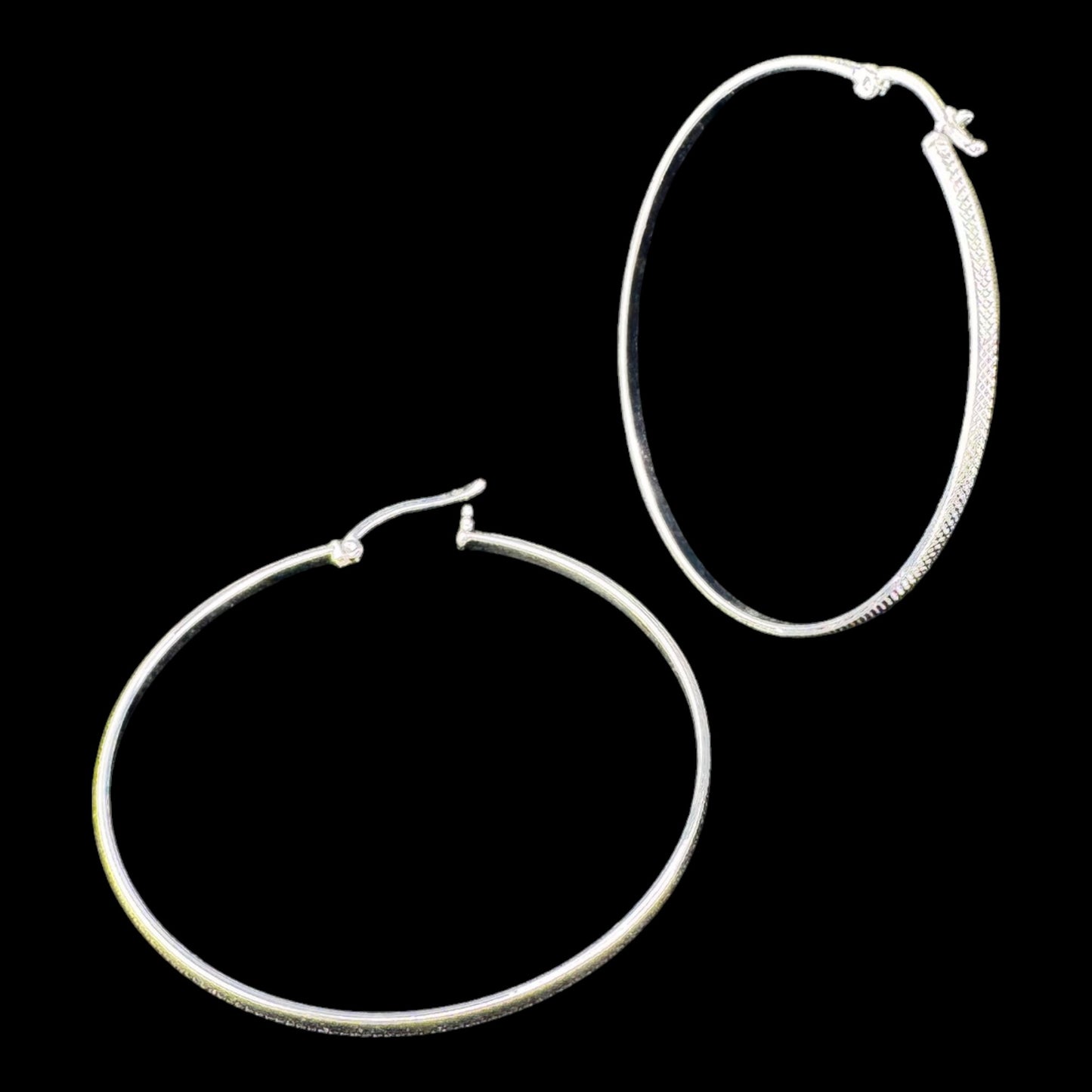 Knurled wedge hoops 50mm