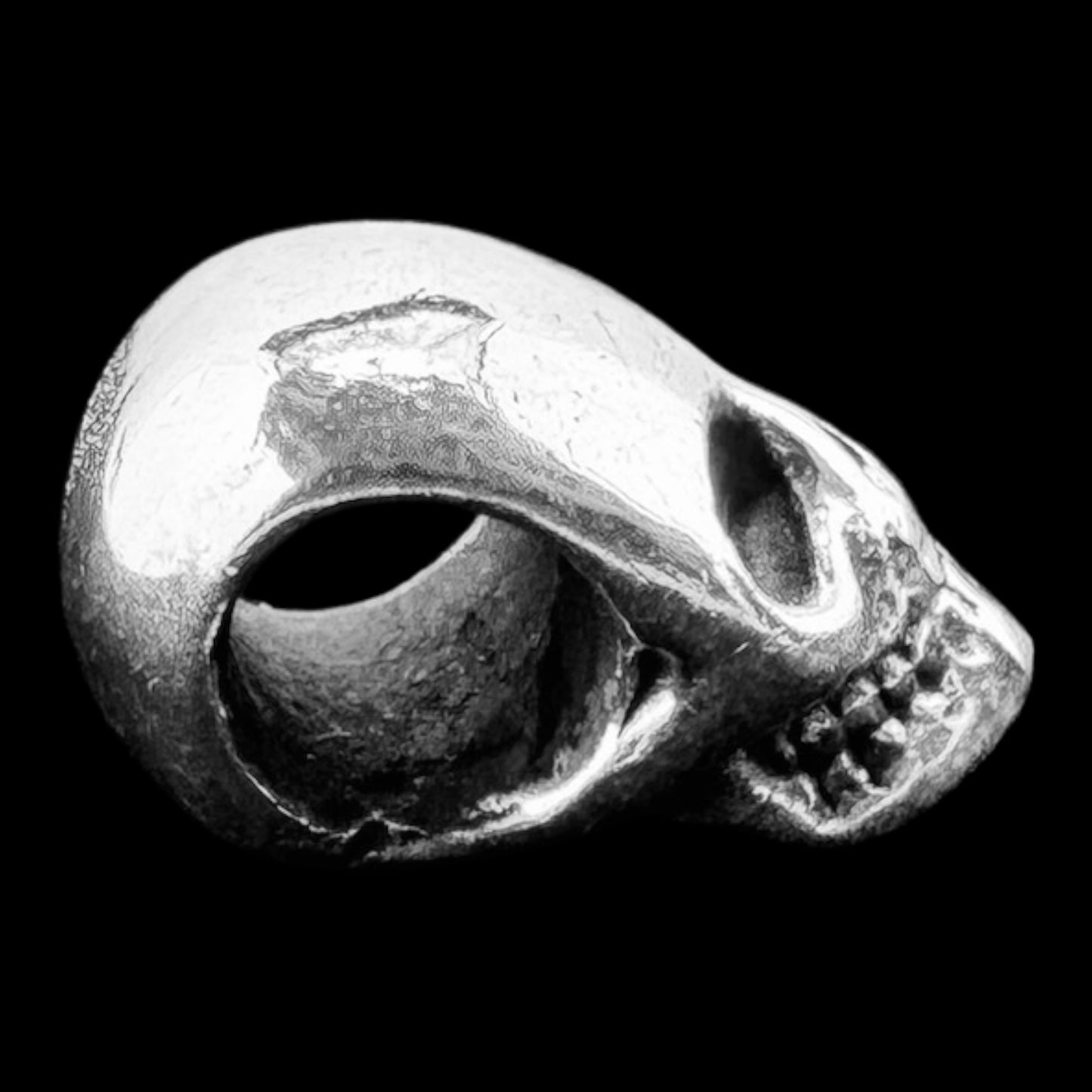 925 Silver Skull Pendant