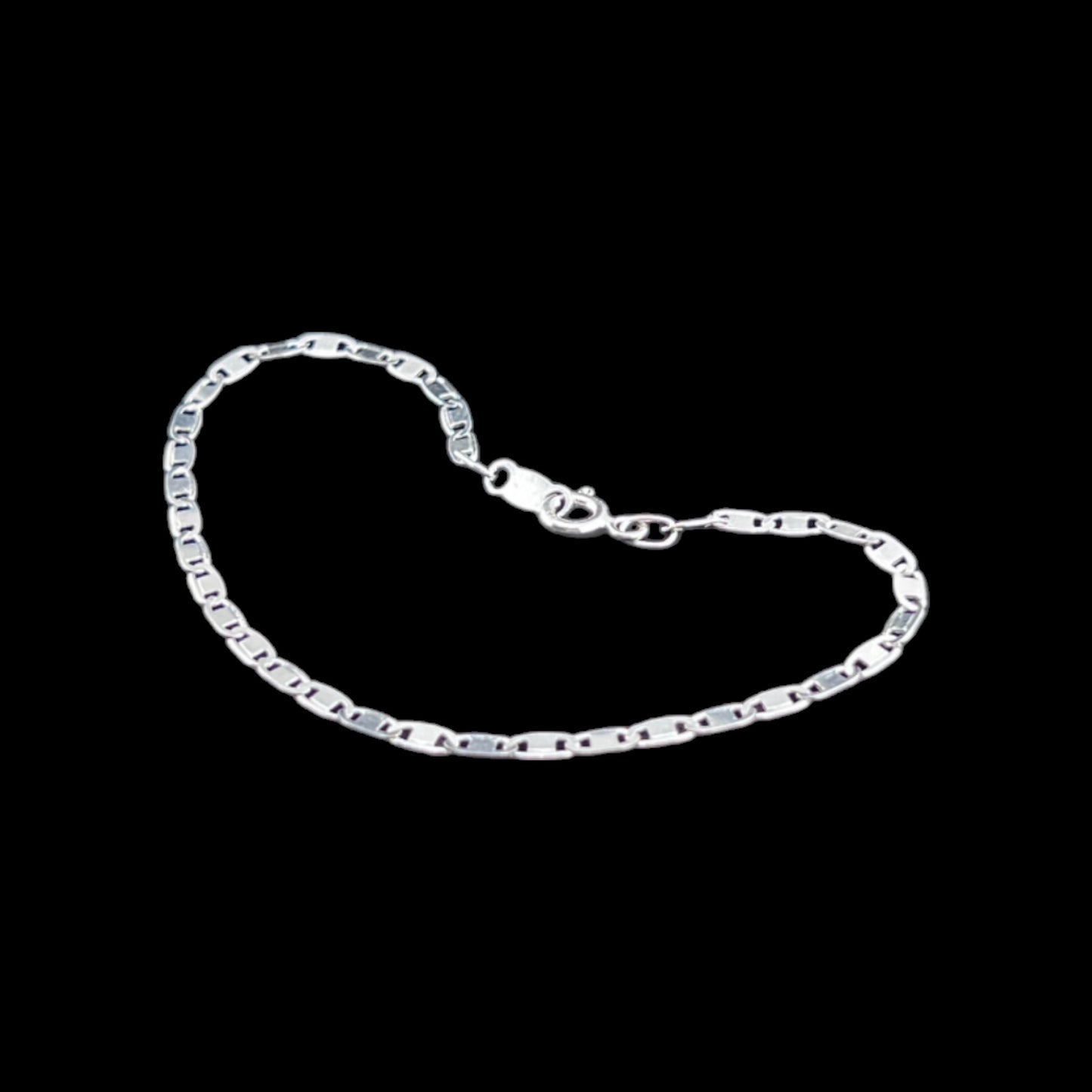 925 Sterling Silver Bracelet Chain ESPEJO 050