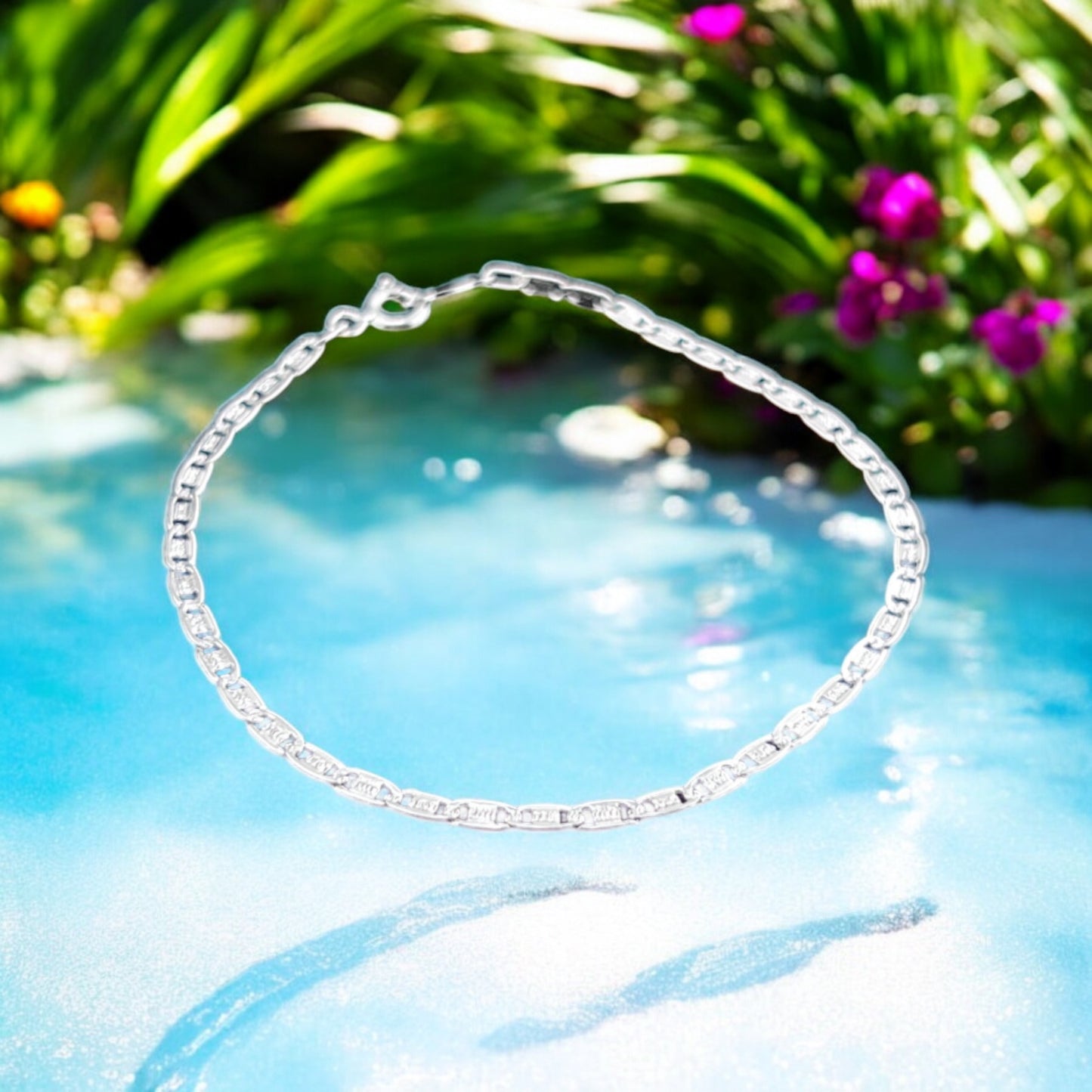 925 Sterling Silver Bracelet Chain FLORENTINA 050