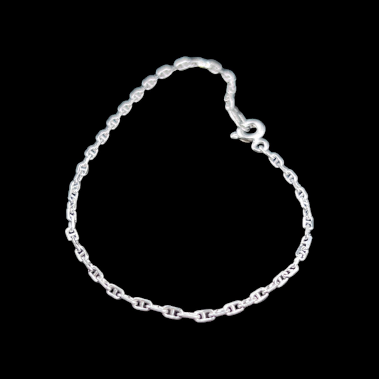 925 Sterling Silver Bracelet Chain GICCO ANCLA 050