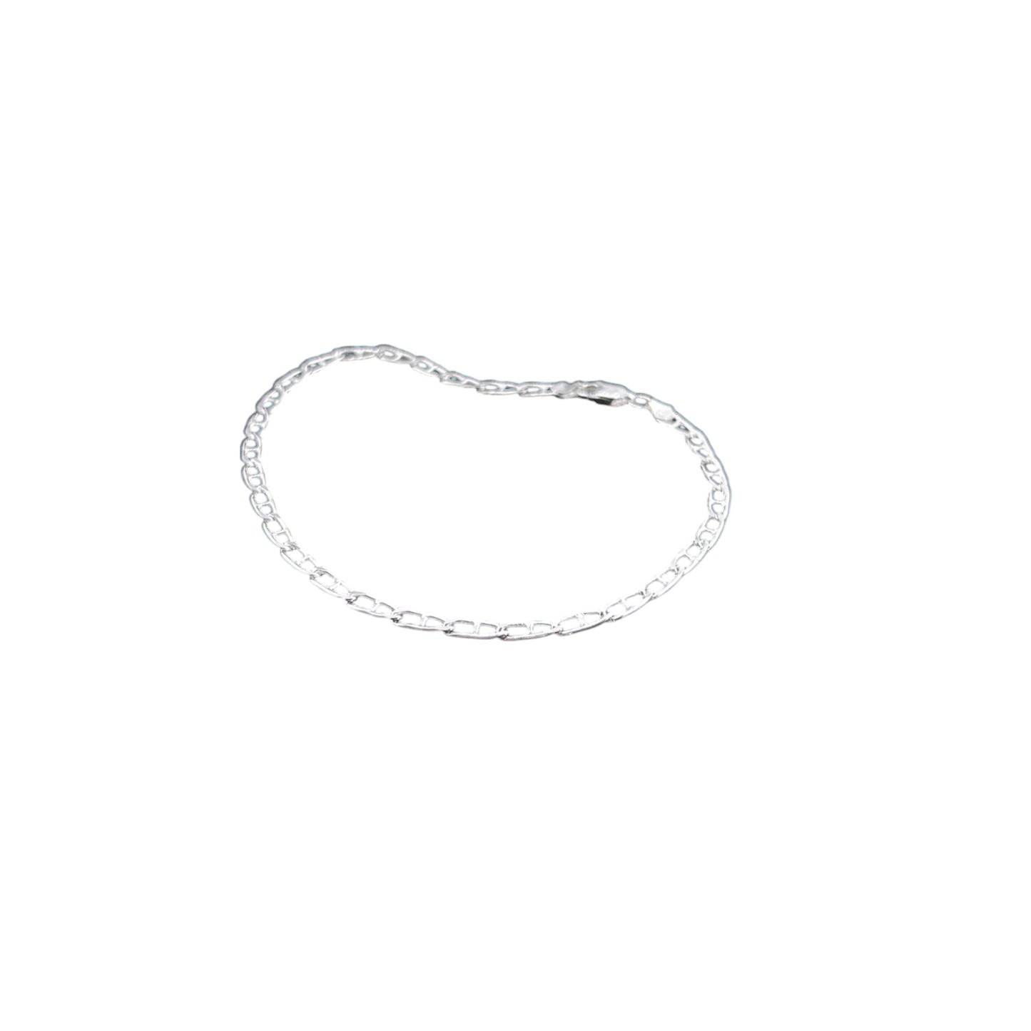 925 Sterling Silver Bracelet Chain GUCCI 080