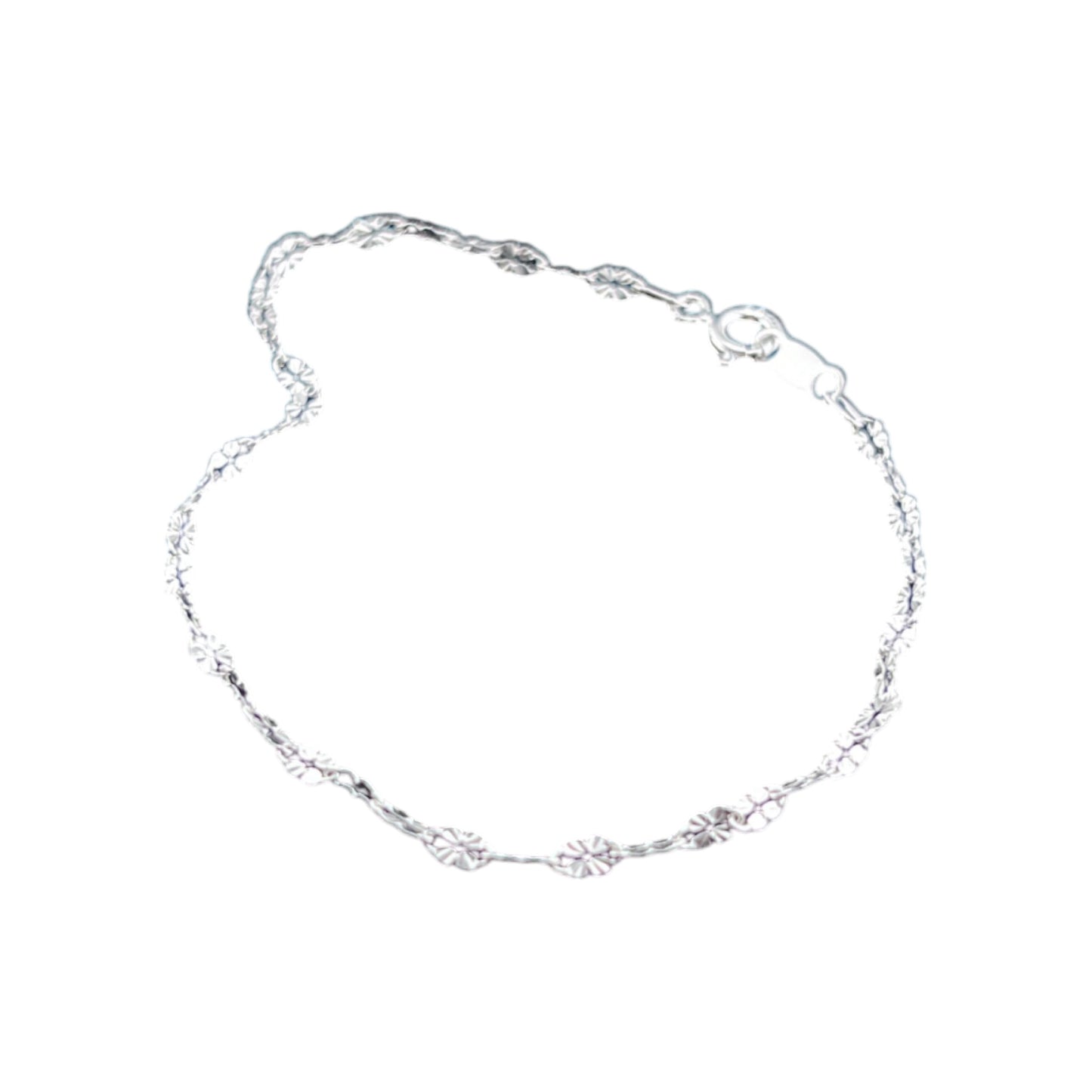 925 Sterling Silver Bracelet Chain VALENTINO 040 SOL