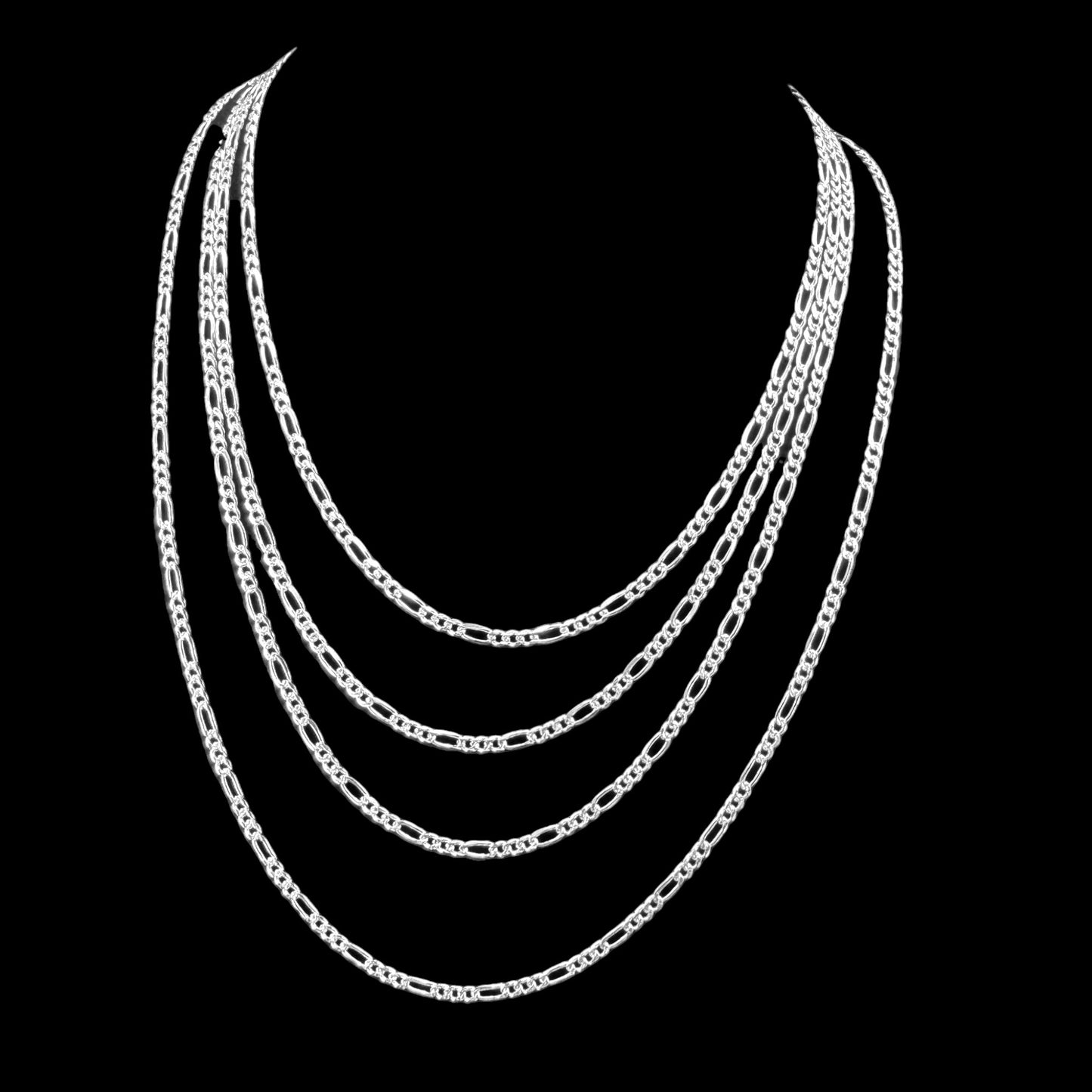 FIGARO 100 3X1 ZEGRINADA 925 Silver