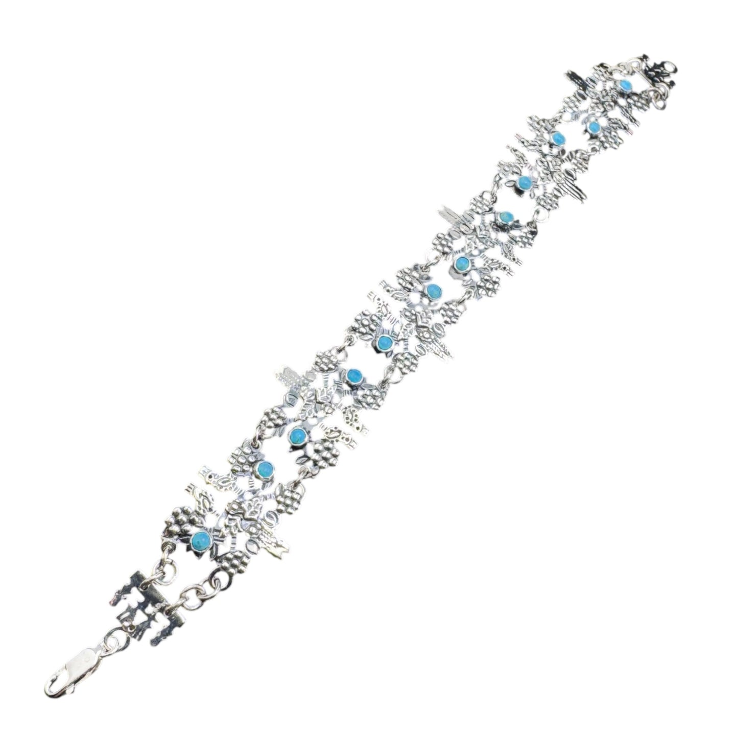 Doble Pechuga Turquesa bracelet