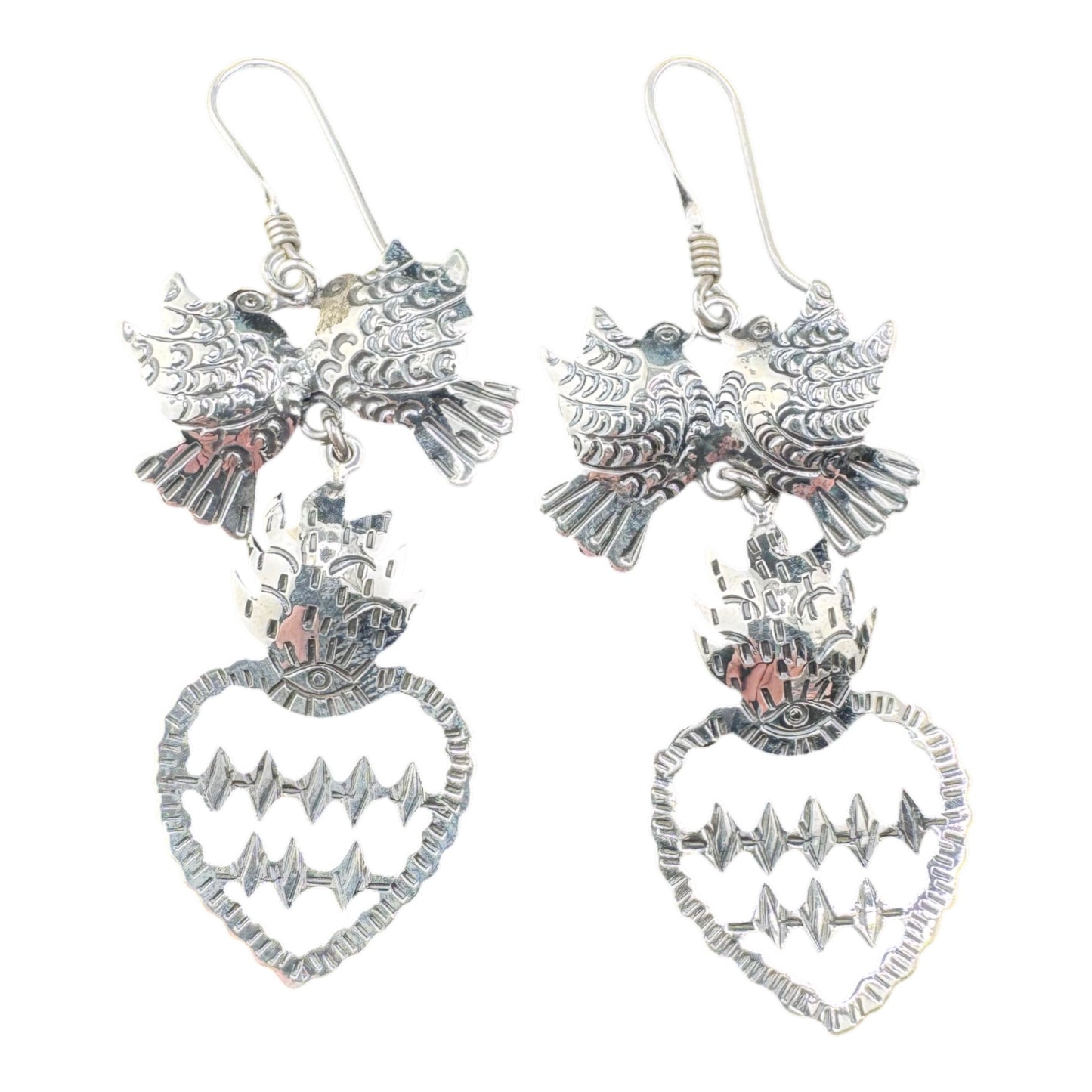 Corazon Buhas drop earrings