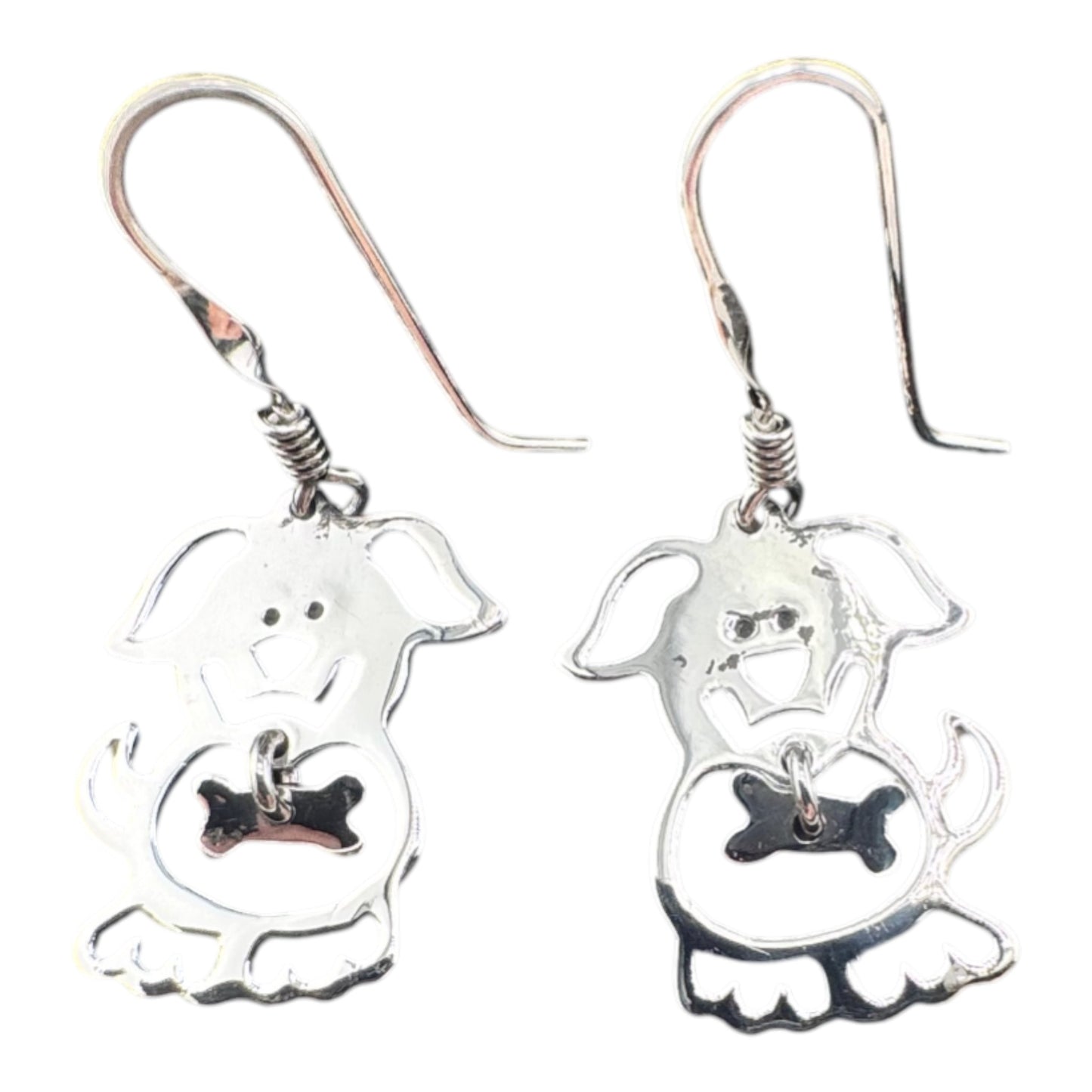 Perro con Hueso drop earrings
