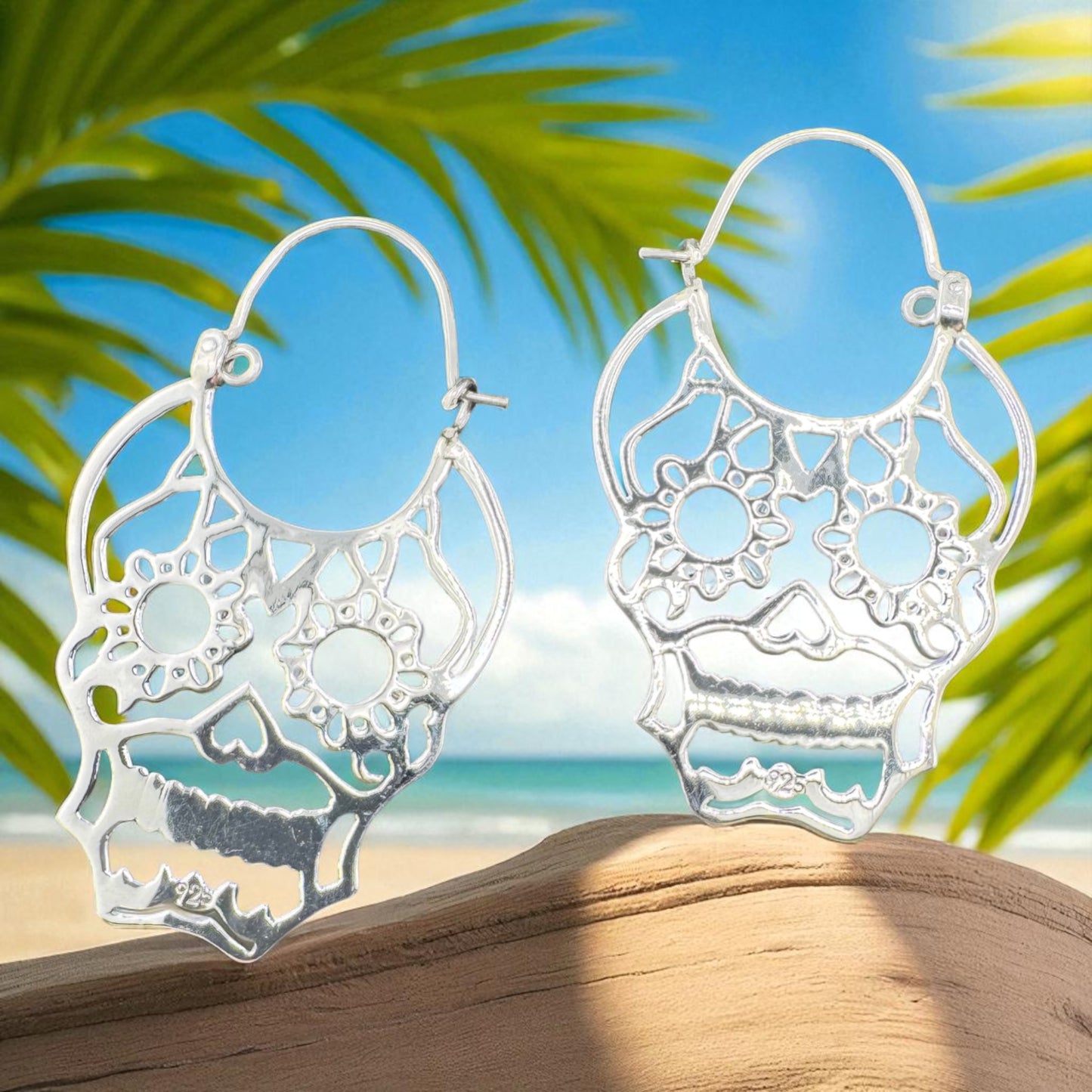 Calavera Grande Arracada drop earrings