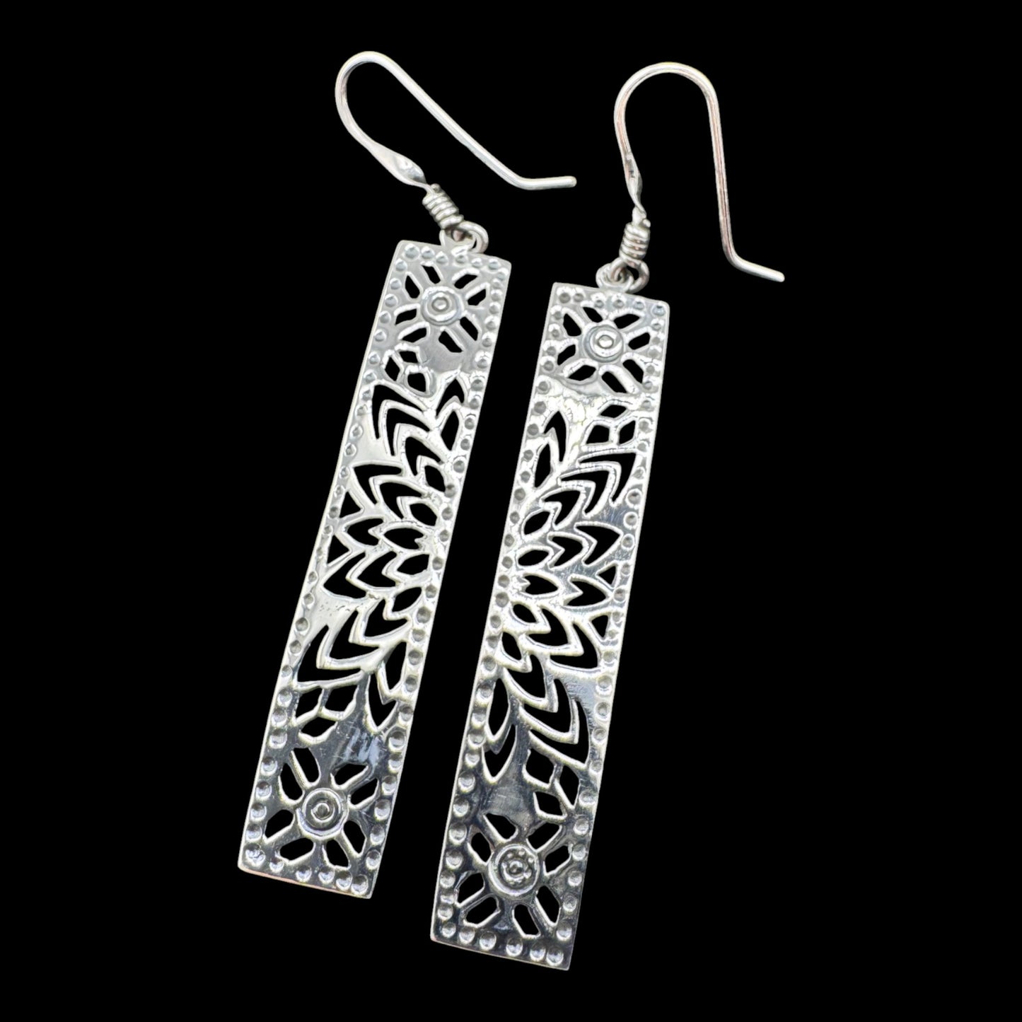 Rectangulo Pascua drop earrings