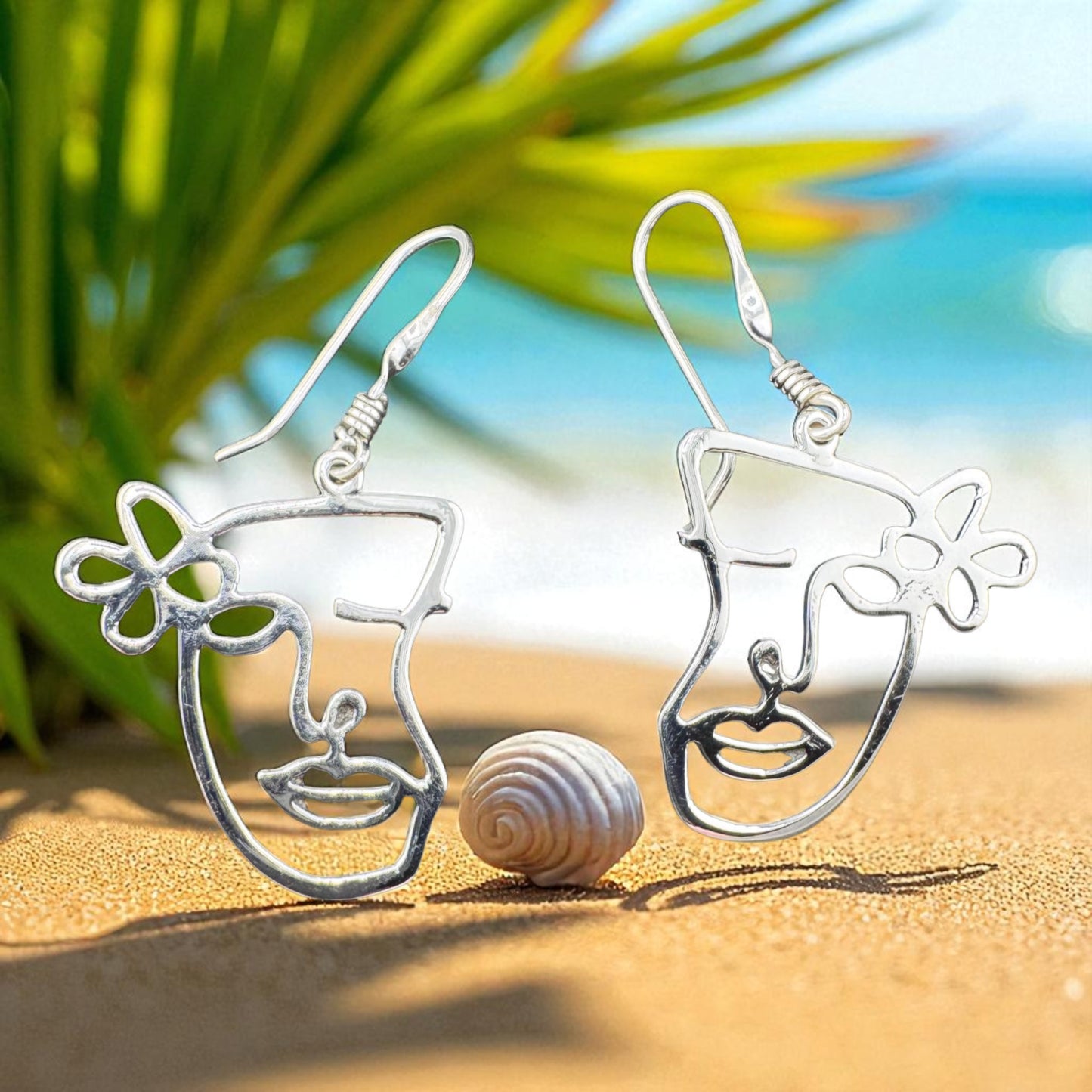 Cara Flor drop earrings