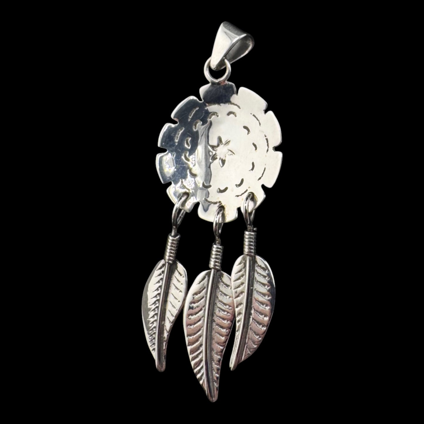 Atrapasuenos Plumas pendant