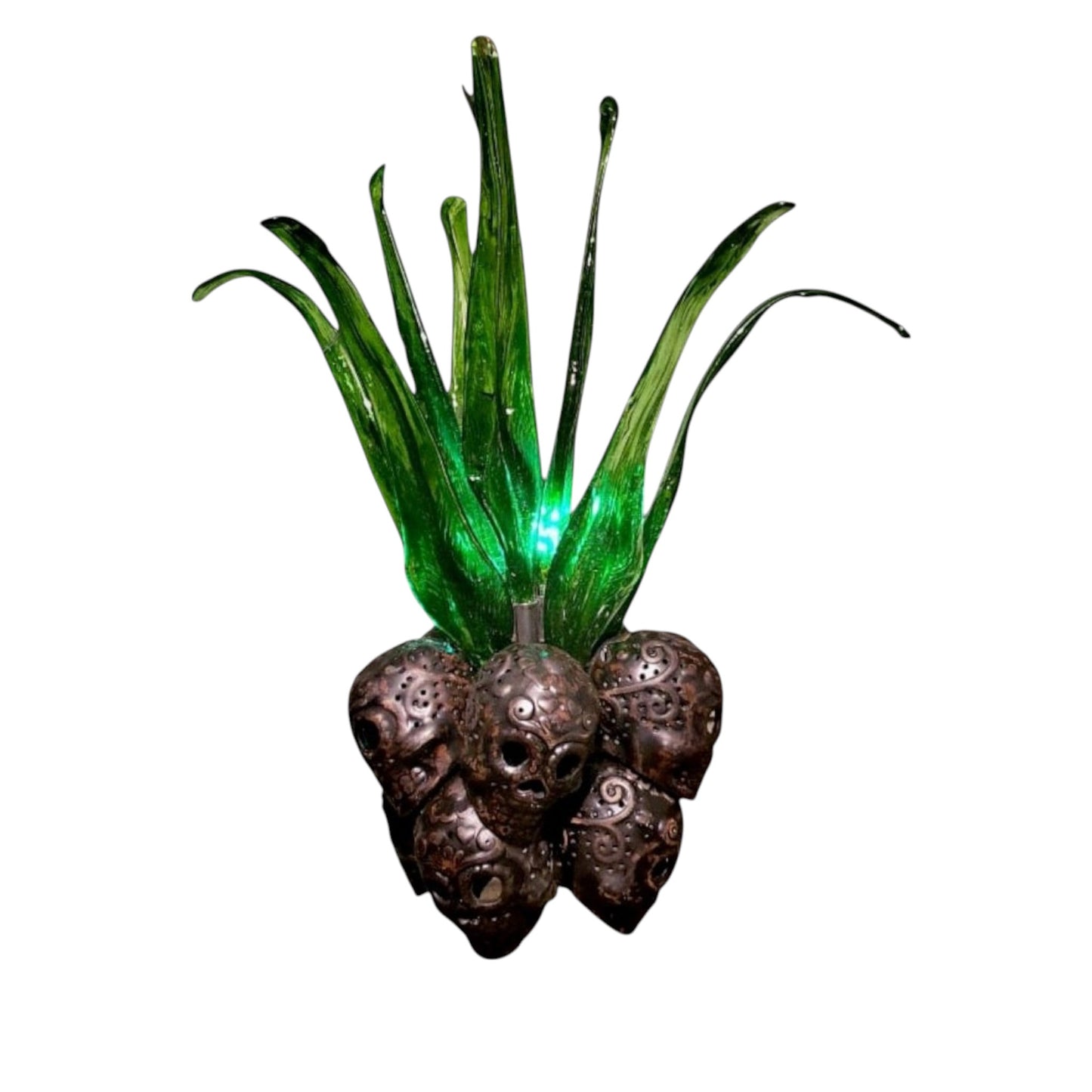 Barro Negro Skull Chandelier CH