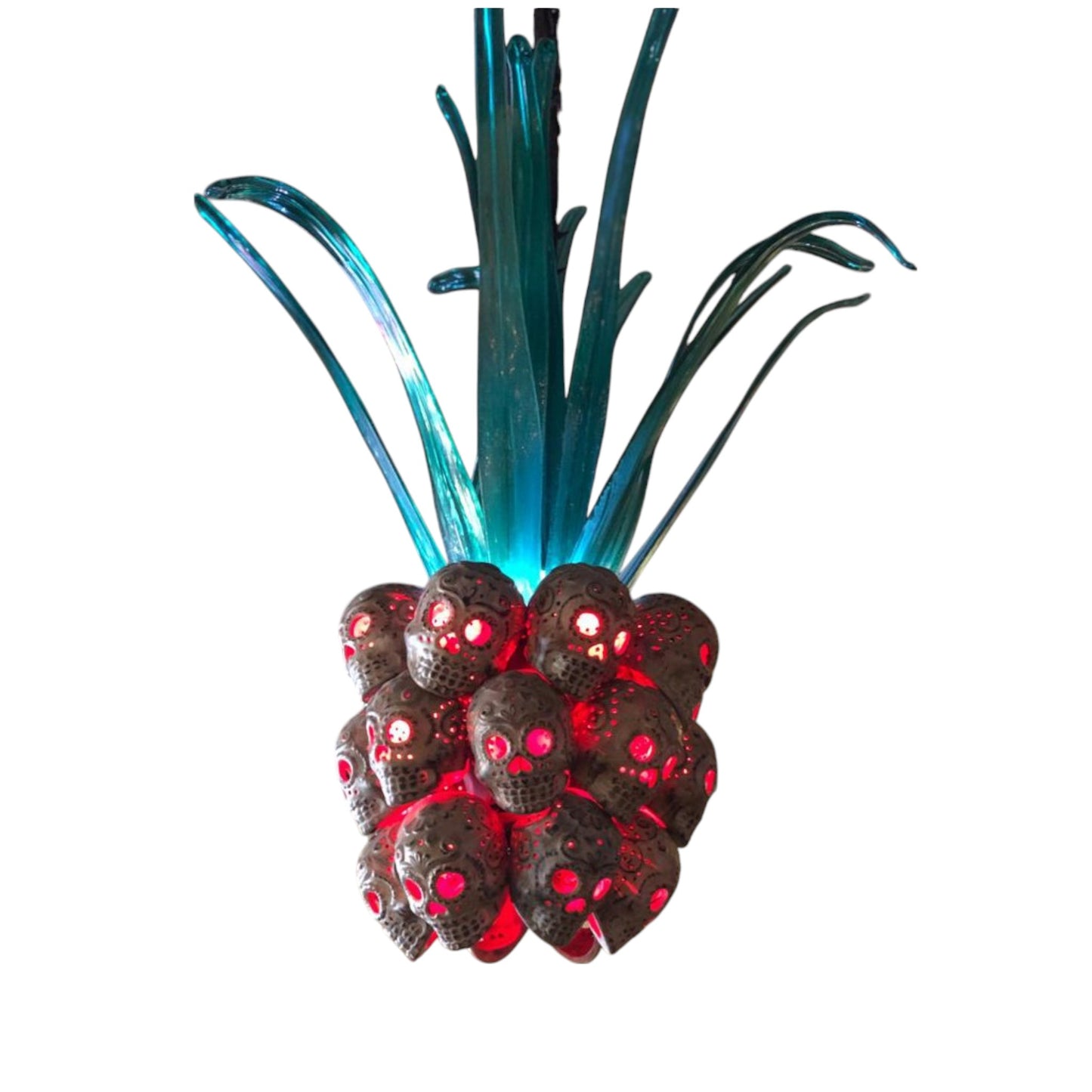 Sugar Skull Agave Chandelier MD