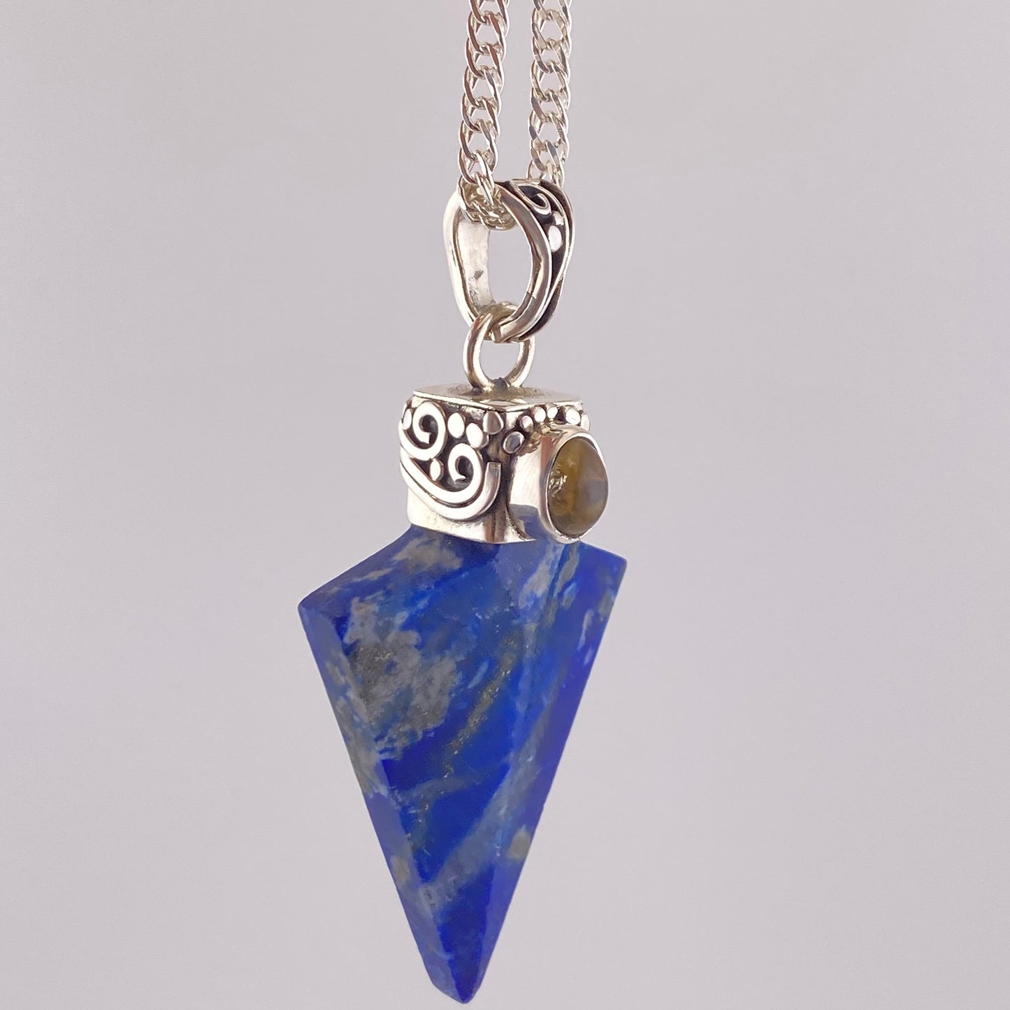 Lapis Lazuli Pendant 950 Silver
