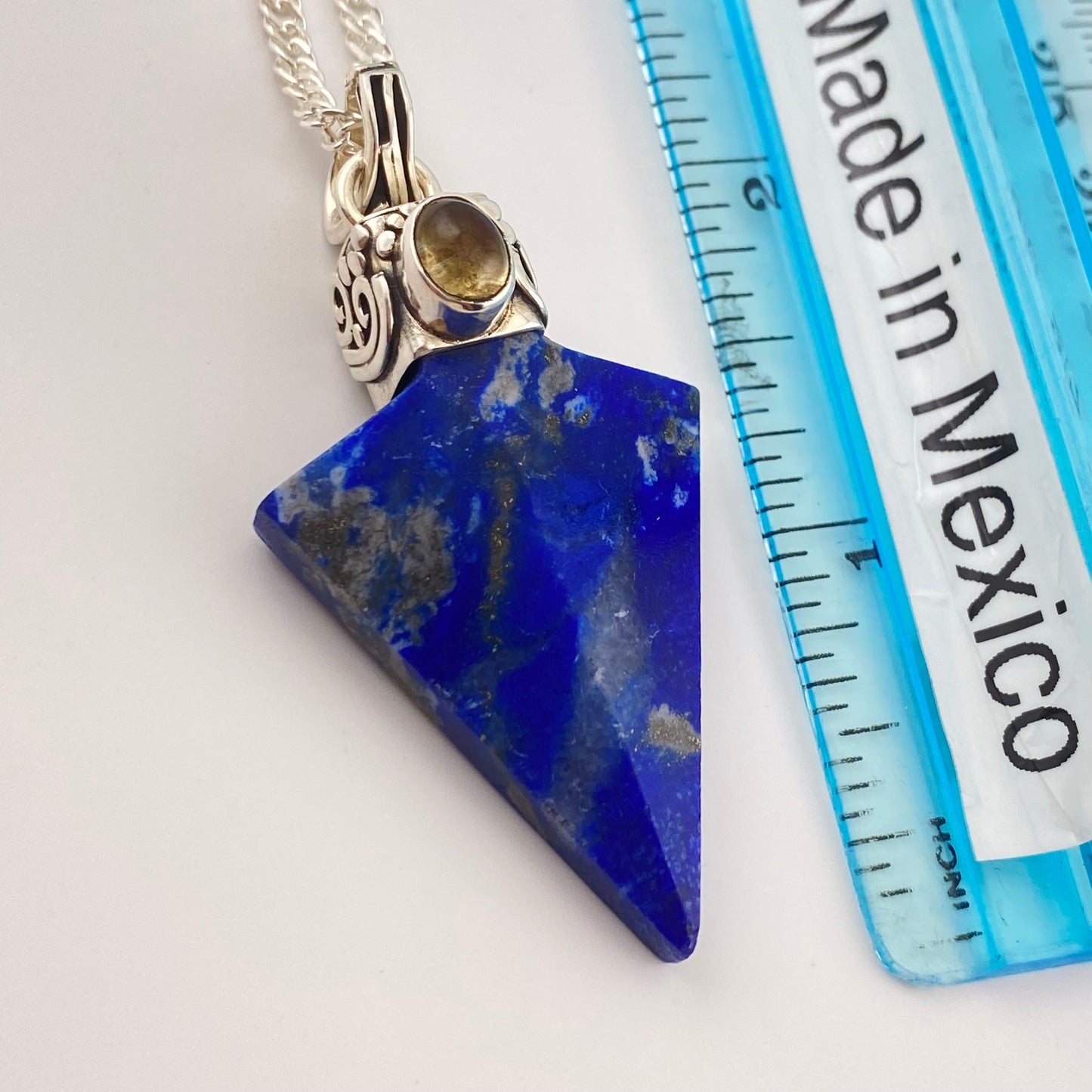 Lapis Lazuli Pendant 950 Silver