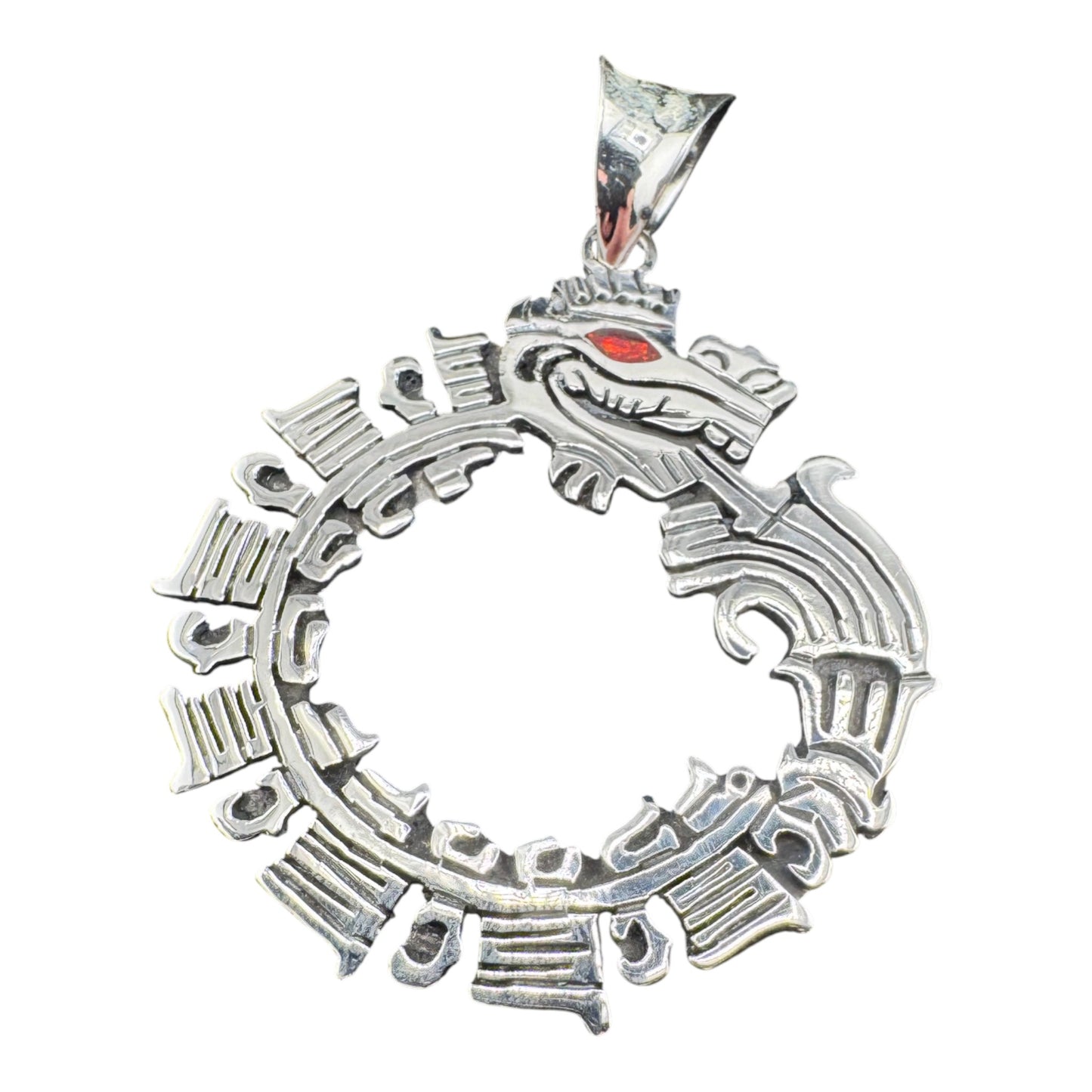 Quetzalcoatl Calendar Pendant