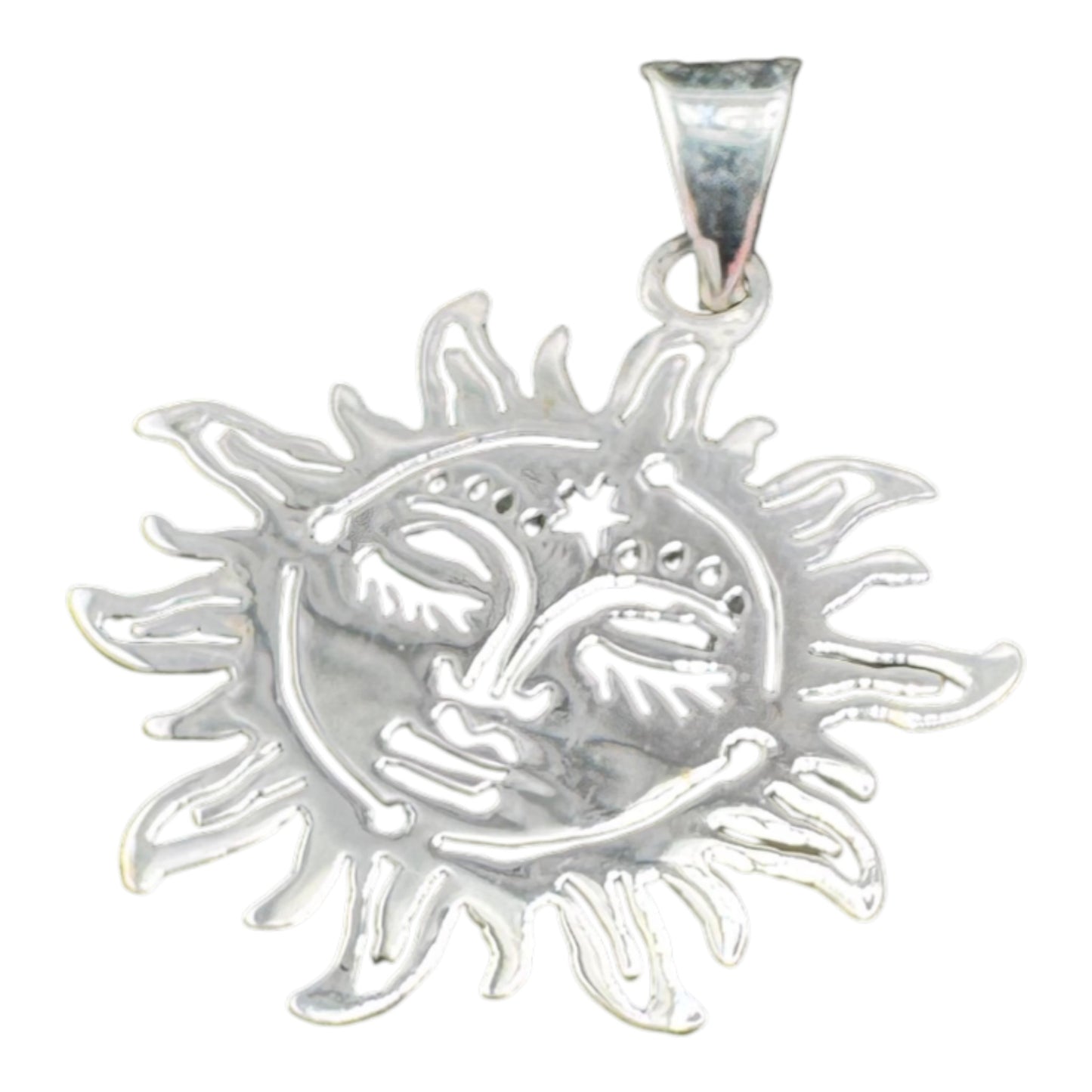 Sun Face Pendant