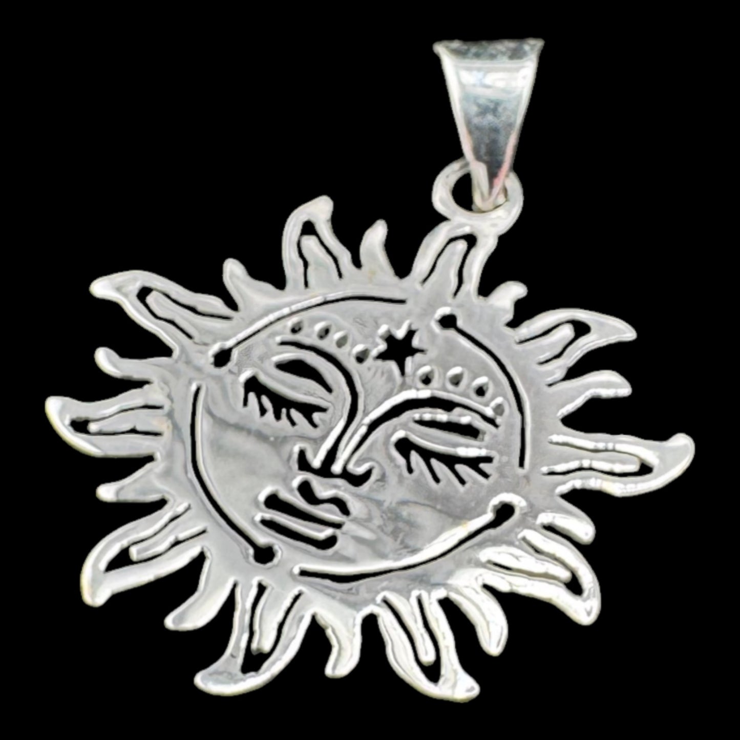 Sun Face Pendant