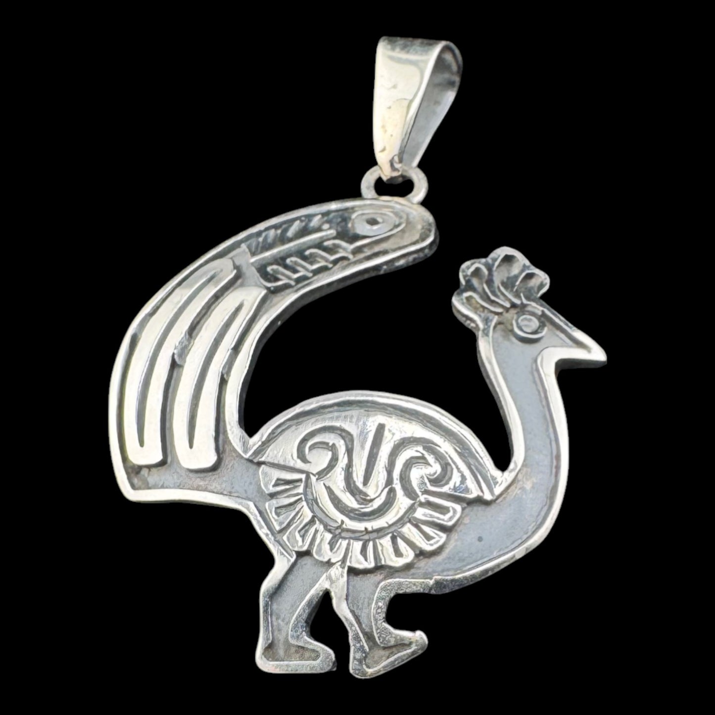 Quetzal Bird Pendant