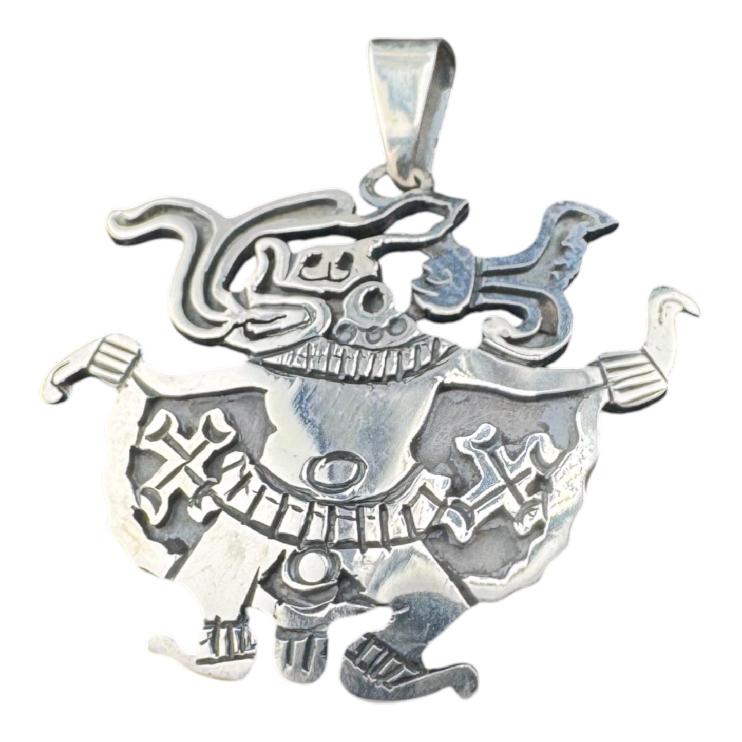 Aztec Deity Pendant