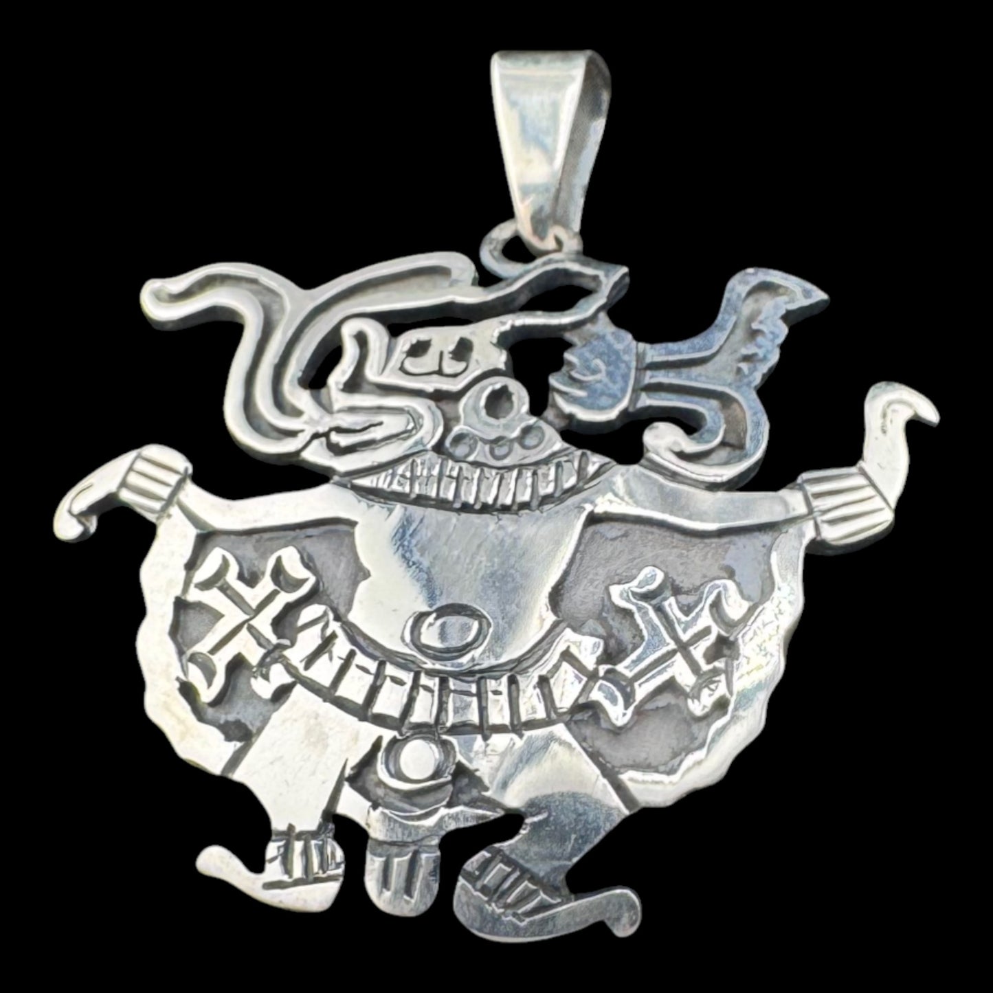 Aztec Deity Pendant