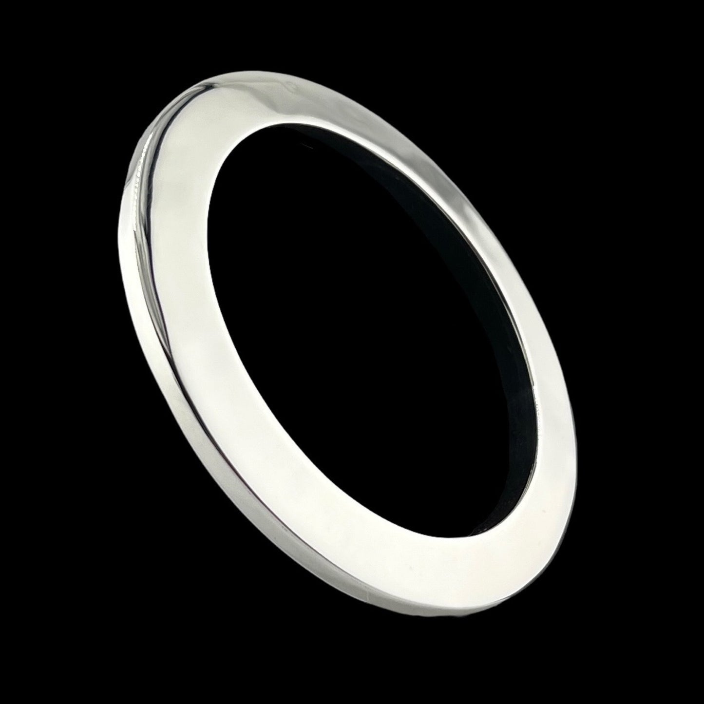 Sterling Silver .925 Bangle Bracelet 65mmx5mm