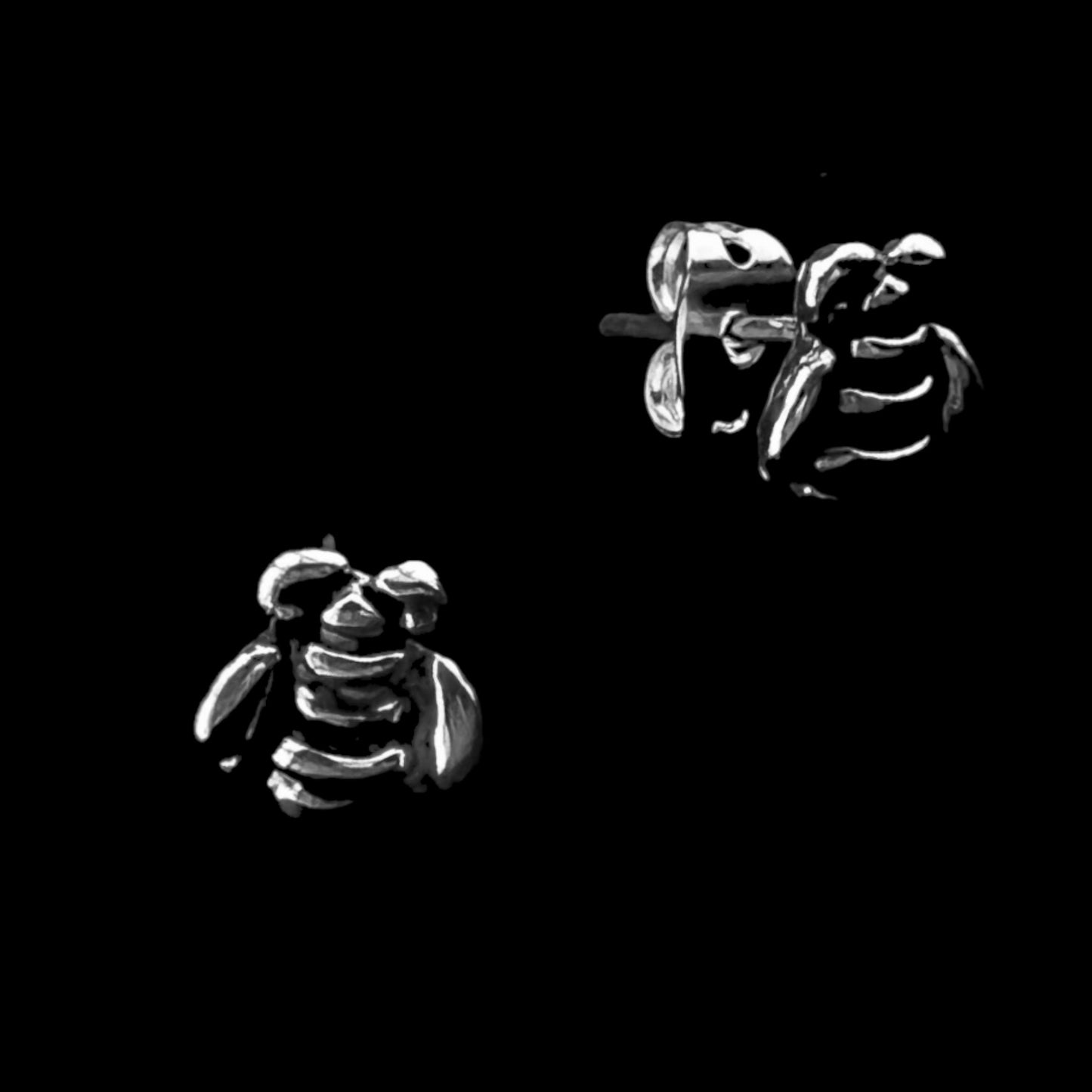 Sterling Silver .925 POST Earrings 5mmx5mm Flower
