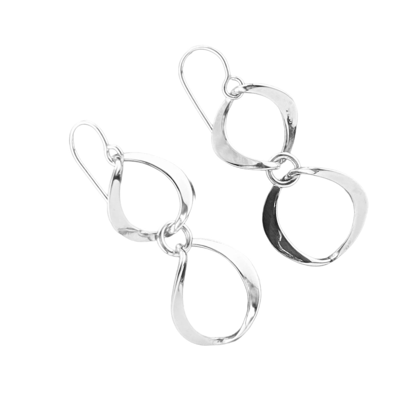 Sterling Silver .925 HOOK Earrings 16mm