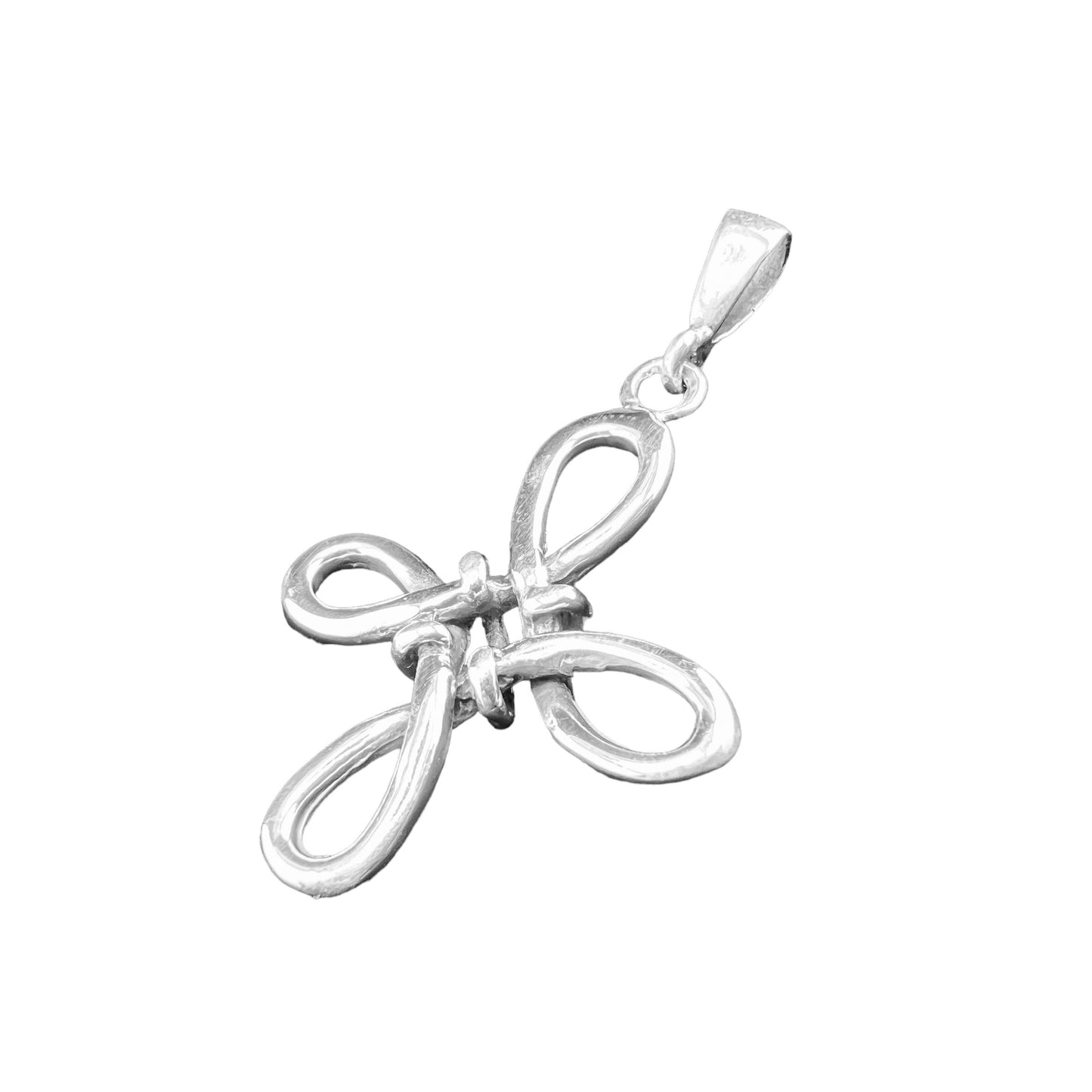 .925 Silver Pendant CROSS 40mm x 40mm