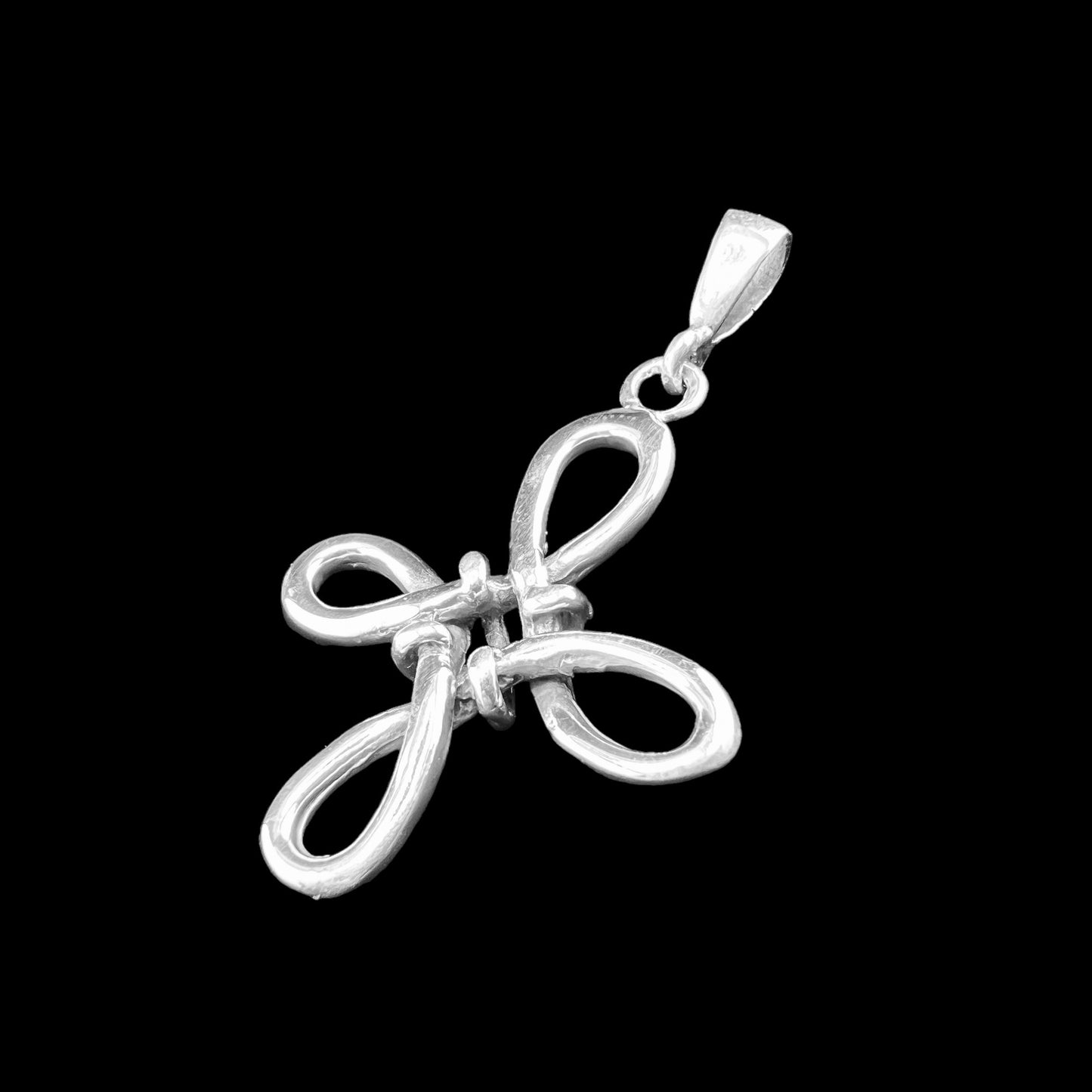 .925 Silver Pendant CROSS 40mm x 40mm