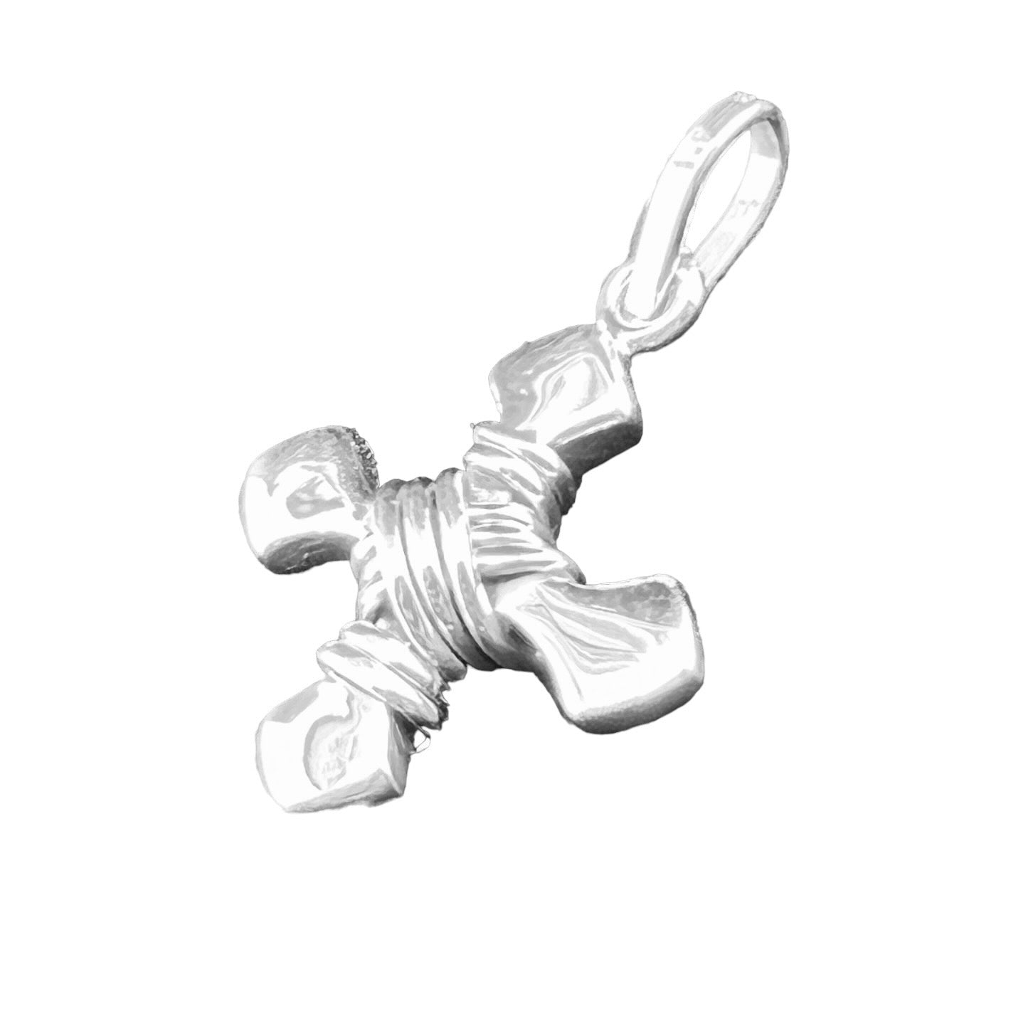 .925 Silver Pendant CROSS 25mm x 30mm