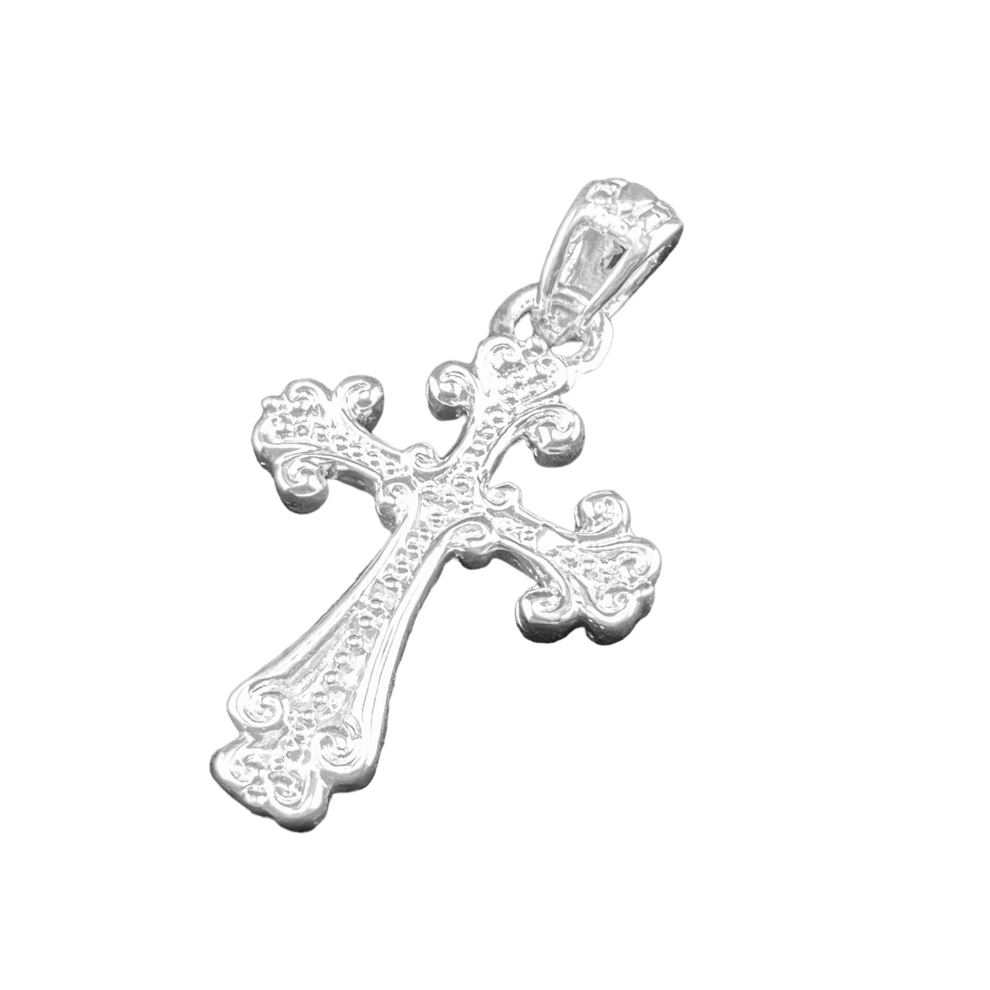 .925 Silver Pendant CROSS 25mm x 30mm