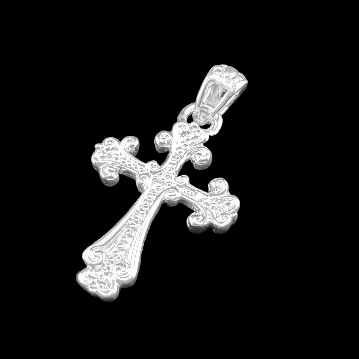 .925 Silver Pendant CROSS 25mm x 30mm