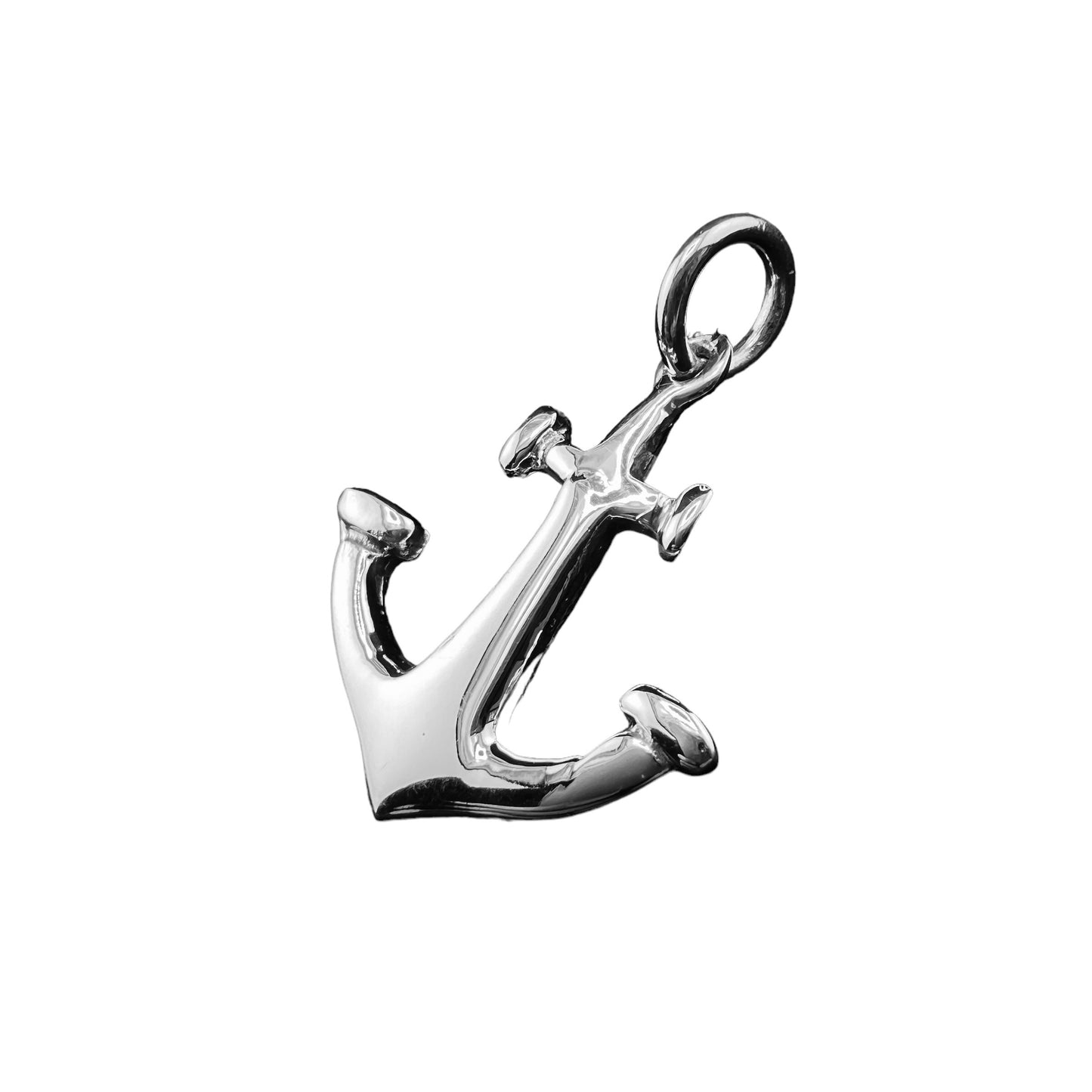 .925 Silver Pendant Anchor 25mmx30mm