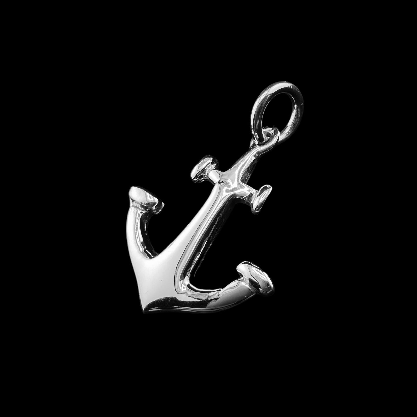 .925 Silver Pendant Anchor 25mmx30mm