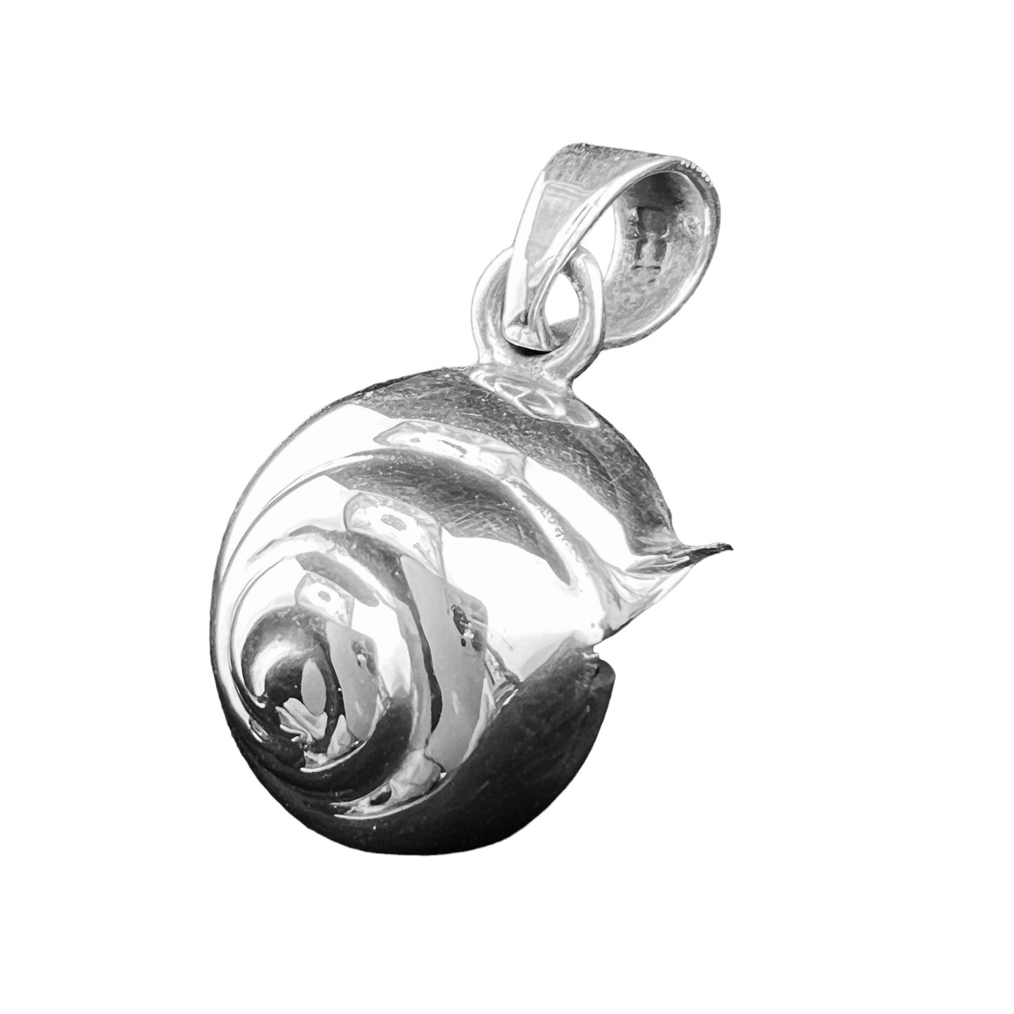 .925 Silver Pendant Sea Shell 20mmx20mm