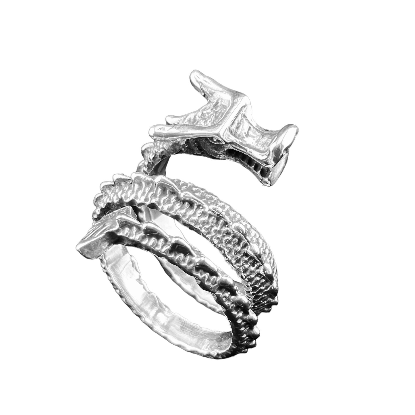 925 Silver Ring Dragon