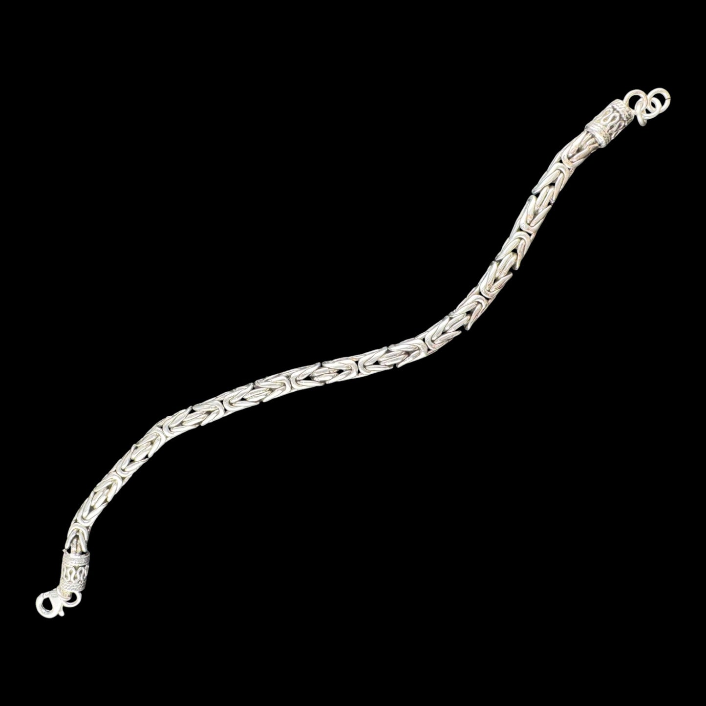 Byzantine Chain Bracelet 7.5in