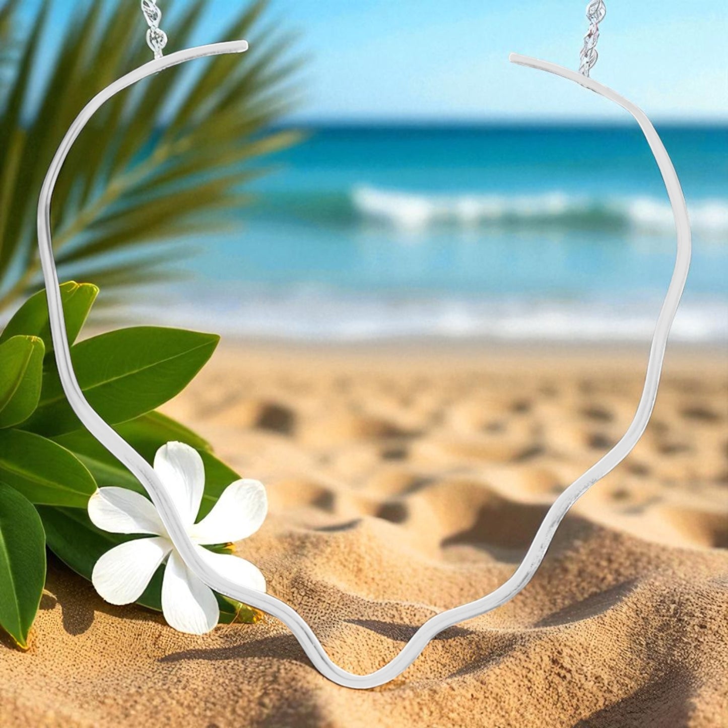 Wavy Shape Choker MD