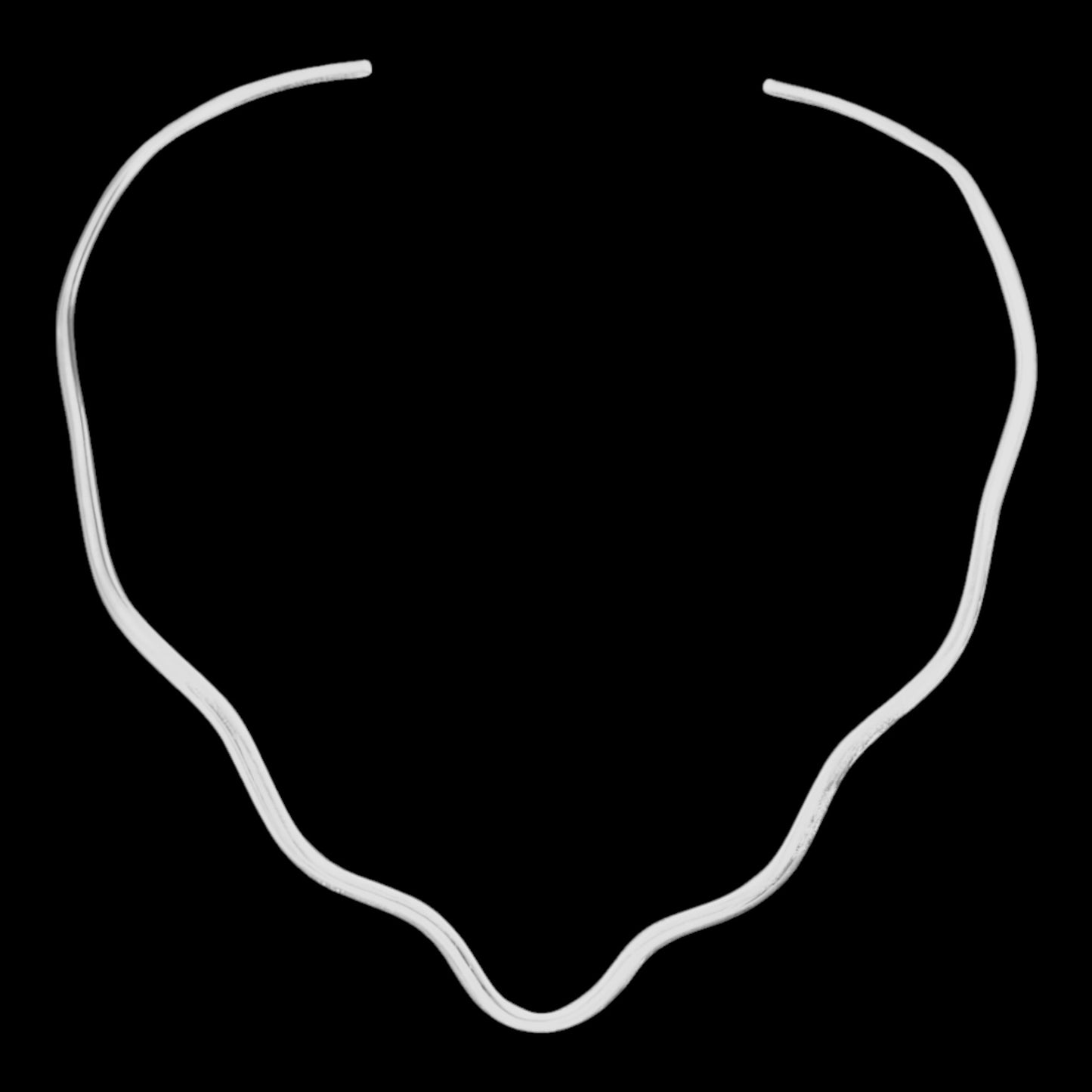 Wavy Shape Choker MD