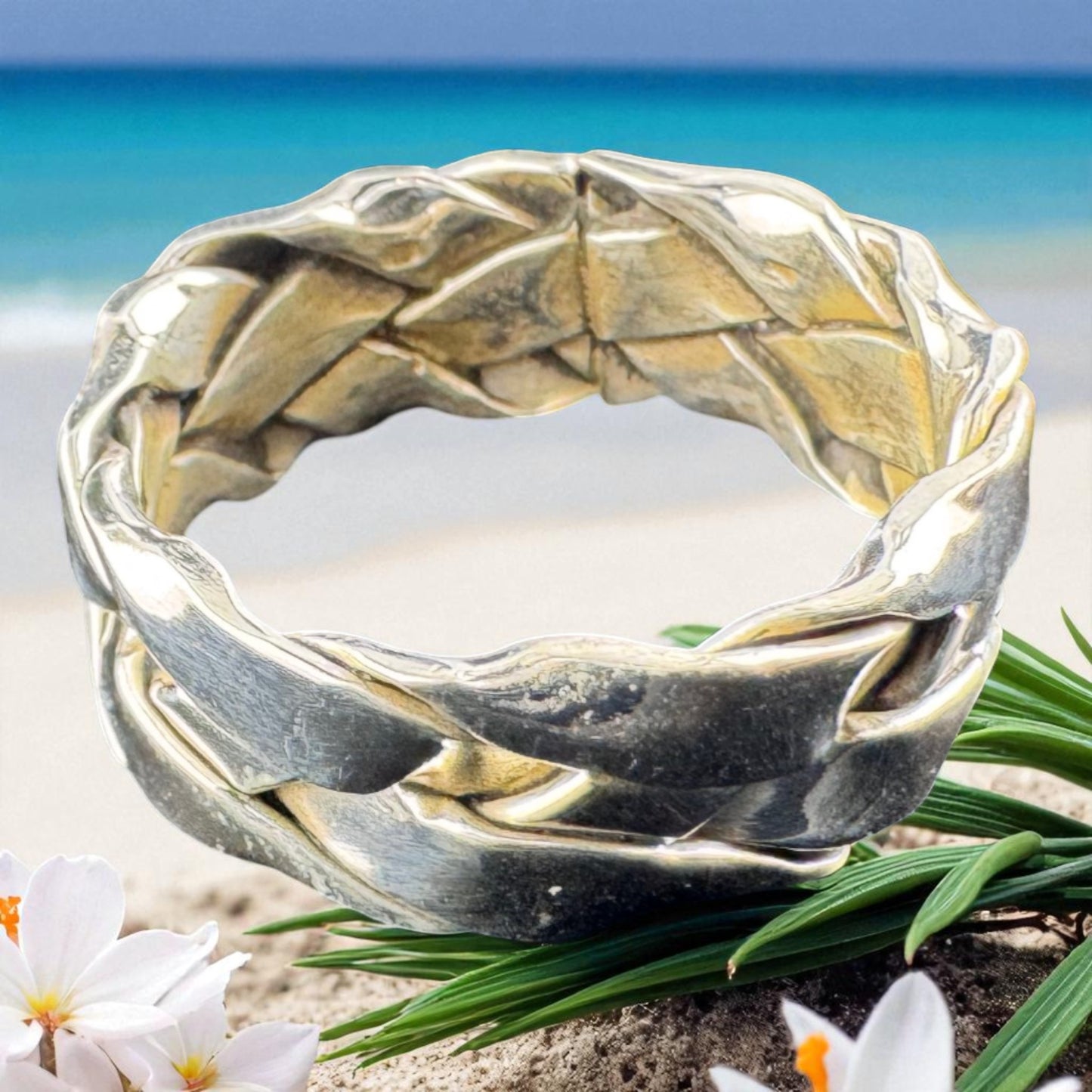 Flat Woven Ring